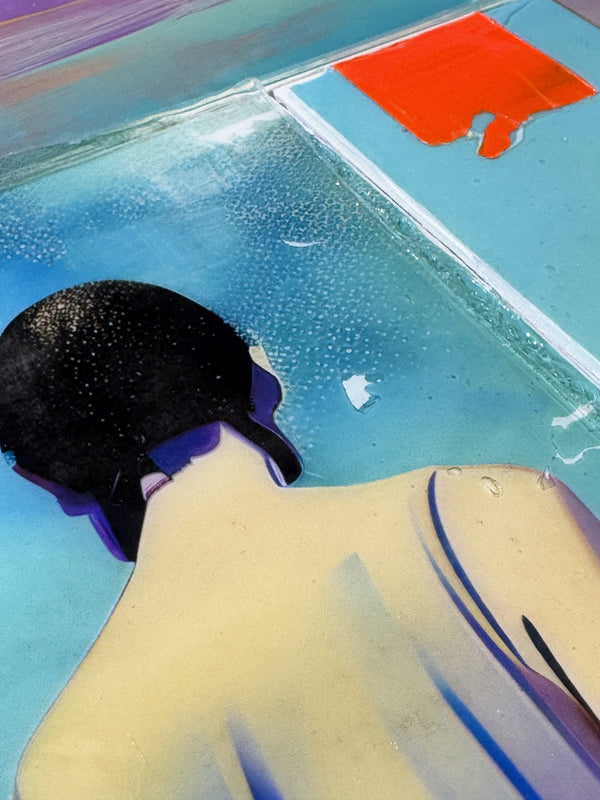 Divide, 30 x 40 cm, detail of the surface
