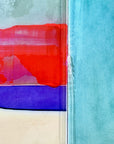 Subtle Shifts, 40 x 50 cm, detail of the surface
