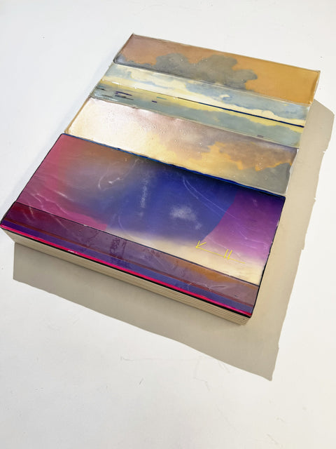 Subtle Shifts, 40 x 50 cm, seen from another angle
