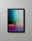 Off Season by Atelier Kalle Hellzén, A3 open-edition print flush-mounted in a black frame.