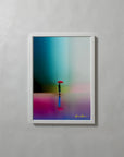 Off Season by Atelier Kalle Hellzén, A3 open-edition print flush-mounted in a white frame.
