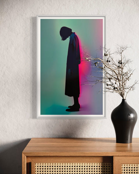 Atelier Kalle Hellzén Giclée Edition of 30 - 16.41 inches x 24.52 inches / 41.7 cm x 62.3 cm Where do we fall from here? | Limited Edition Fine Art Print