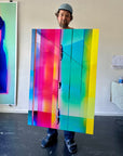 Atelier Kalle Hellzén Giclée Hand-Embellished - 80cm x 120cm, 31.5 inches x 47.25inches / Aluminium Mount Omnisun | Hand-Embellished Unique