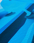 Atelier Kalle Hellzén Hand-Embellished Unique Hand-Embellished - 80cm x 120cm, 31.5inches x 47x25inches / Aluminium Mount Lead | Hand-Embellished Unique