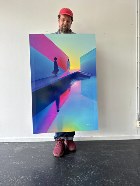 Home | Hand-Embellished Unique by colorblind artist Kalle Hellzén