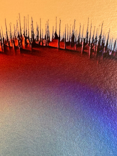 IMPACT 0012 by Kalle Hellzén, hand-signed one-of-one original on Hahnemühle Photo Rag Metallic 340gsm. Supplementary view.
