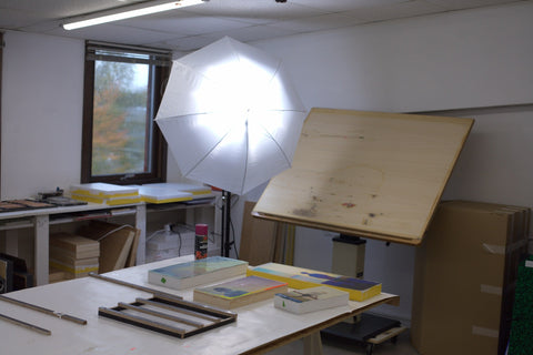 Inside Atelier Kalle Hellzén