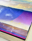 Subtle Shifts, 40 x 50 cm, detail of the surface