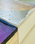 Subtle Shifts, 40 x 50 cm, detail of the surface