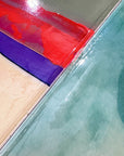 Things About Red, 33 x 24 cm, detail of the surface