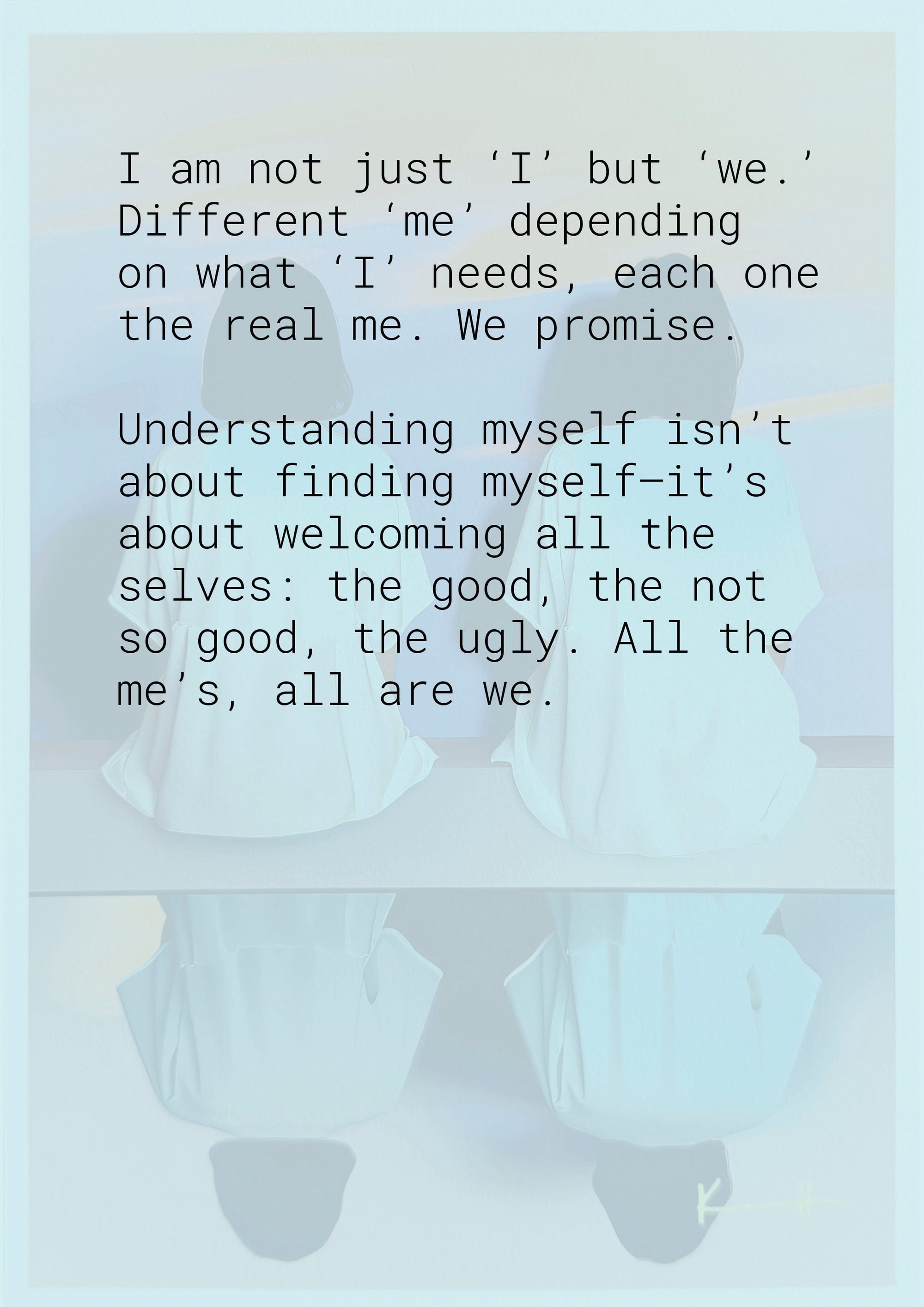 Atelier Kalle Hellzén 11.7″ × 16.54″ / 29.7cm × 42cm All Are We