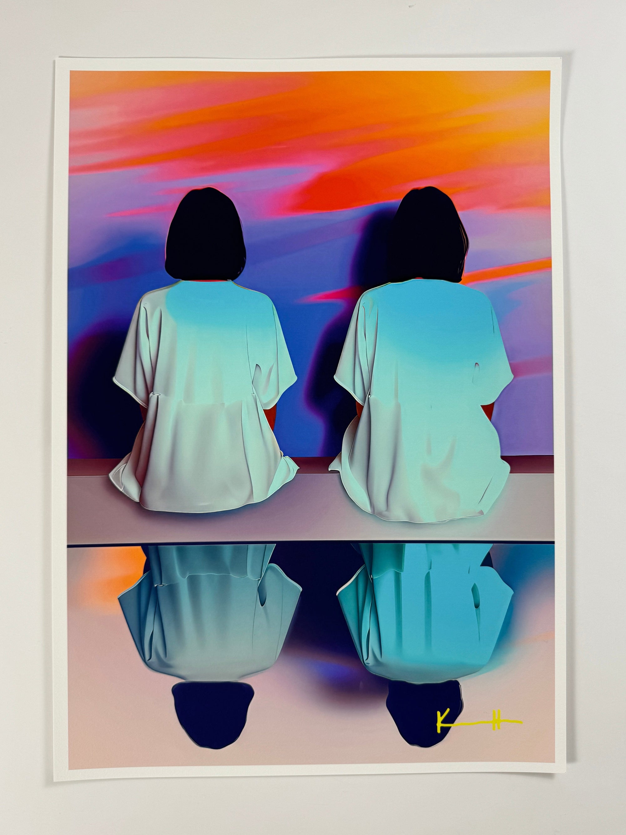 Atelier Kalle Hellzén 42×59.4cm/15.5×23.4in All Are We