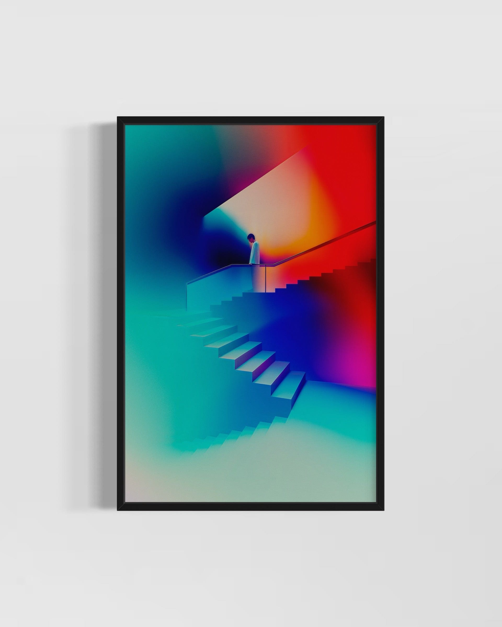 Atelier Kalle Hellzén Fine Art 40cm x 60cm, 15.8inches x 23.6inches / Black Into Light | Limited Edition Fine Art Print
