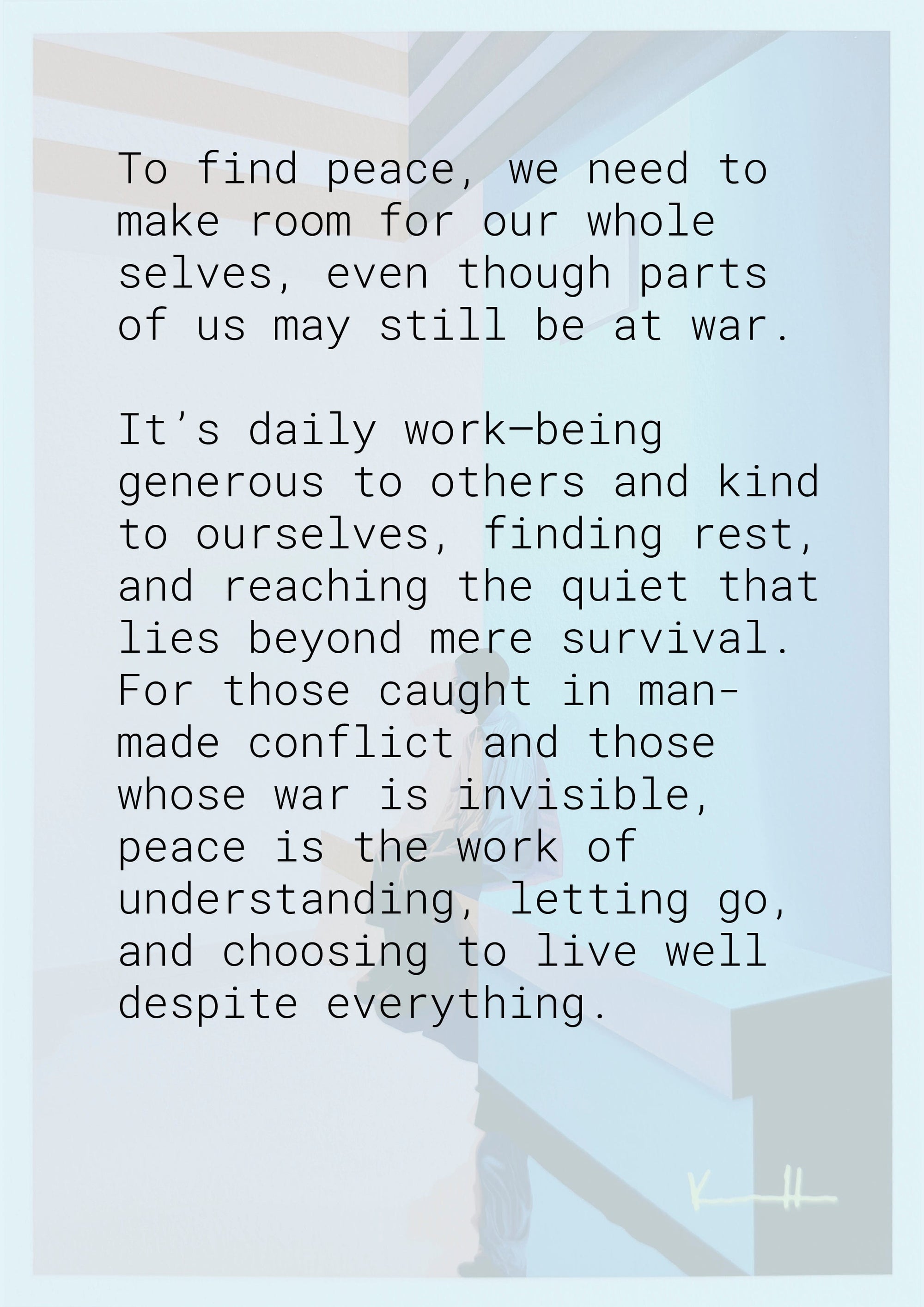 Atelier Kalle Hellzén Giclée 11.7″ × 16.54″ / 29.7cm × 42cm The Quiet Beyond