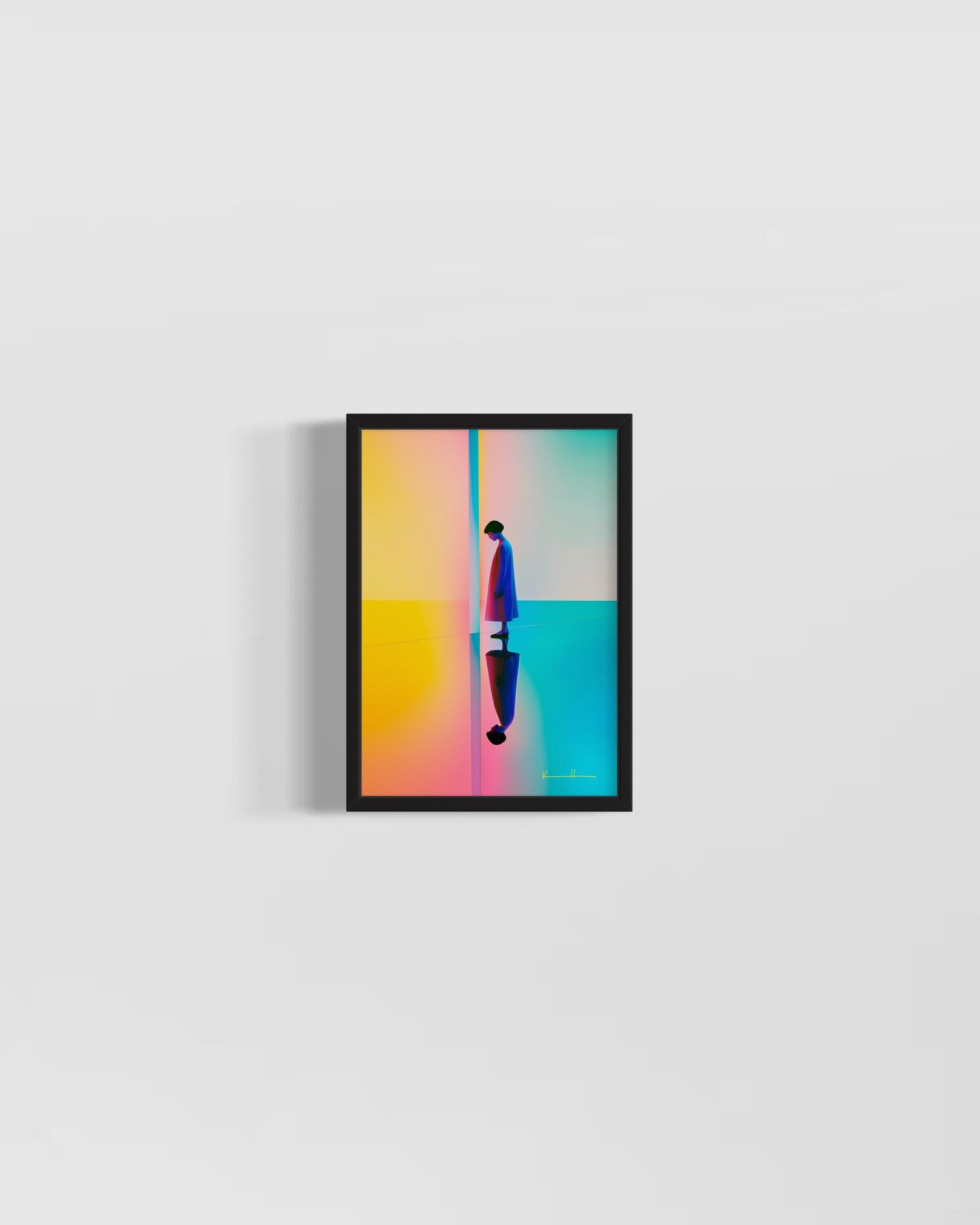 Atelier Kalle Hellzén Giclée 21cm x 30cm, 8.3inches x 11.7inches / Black Private Sun | Limited Edition Fine Art Print