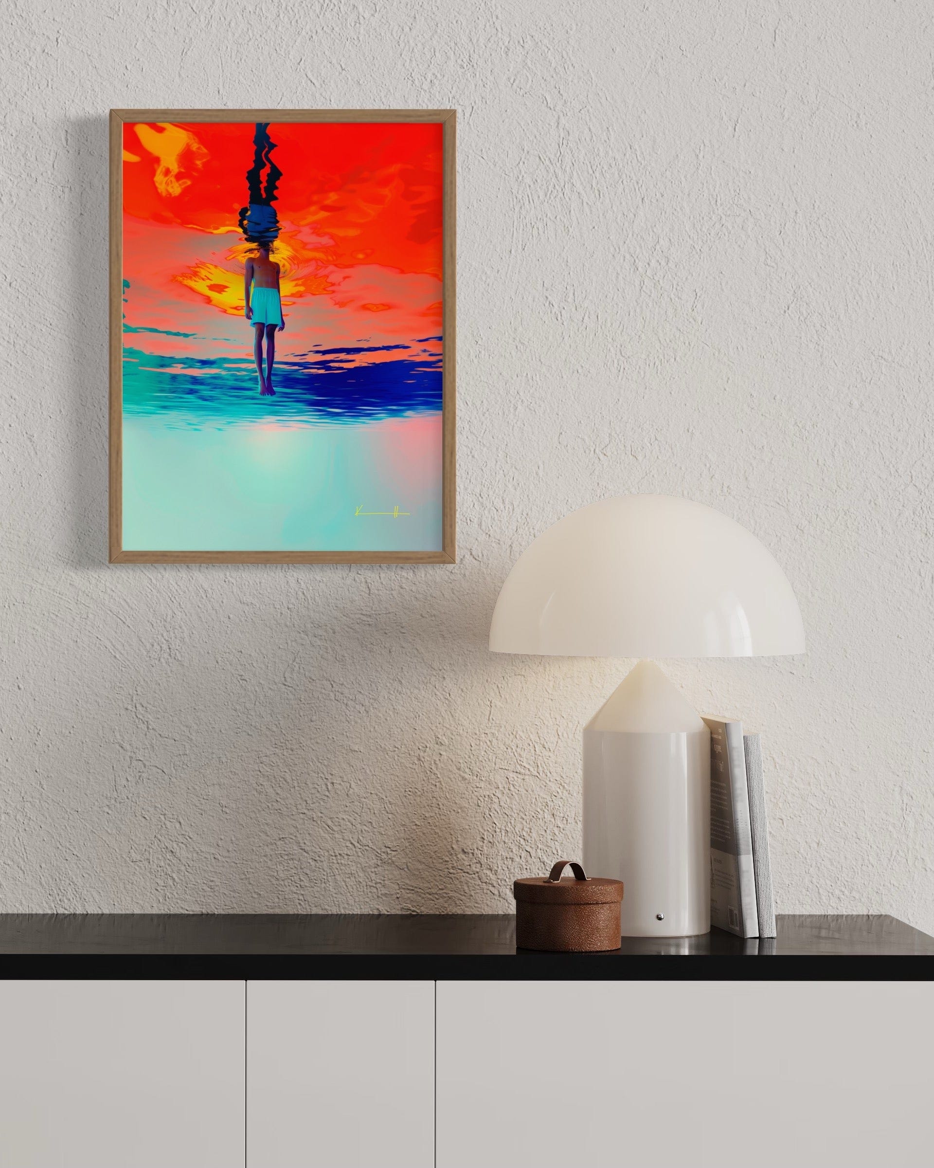 Atelier Kalle Hellzén Giclée 30cm x 40cm, 11.8inches x 15.8inches / Oak Air