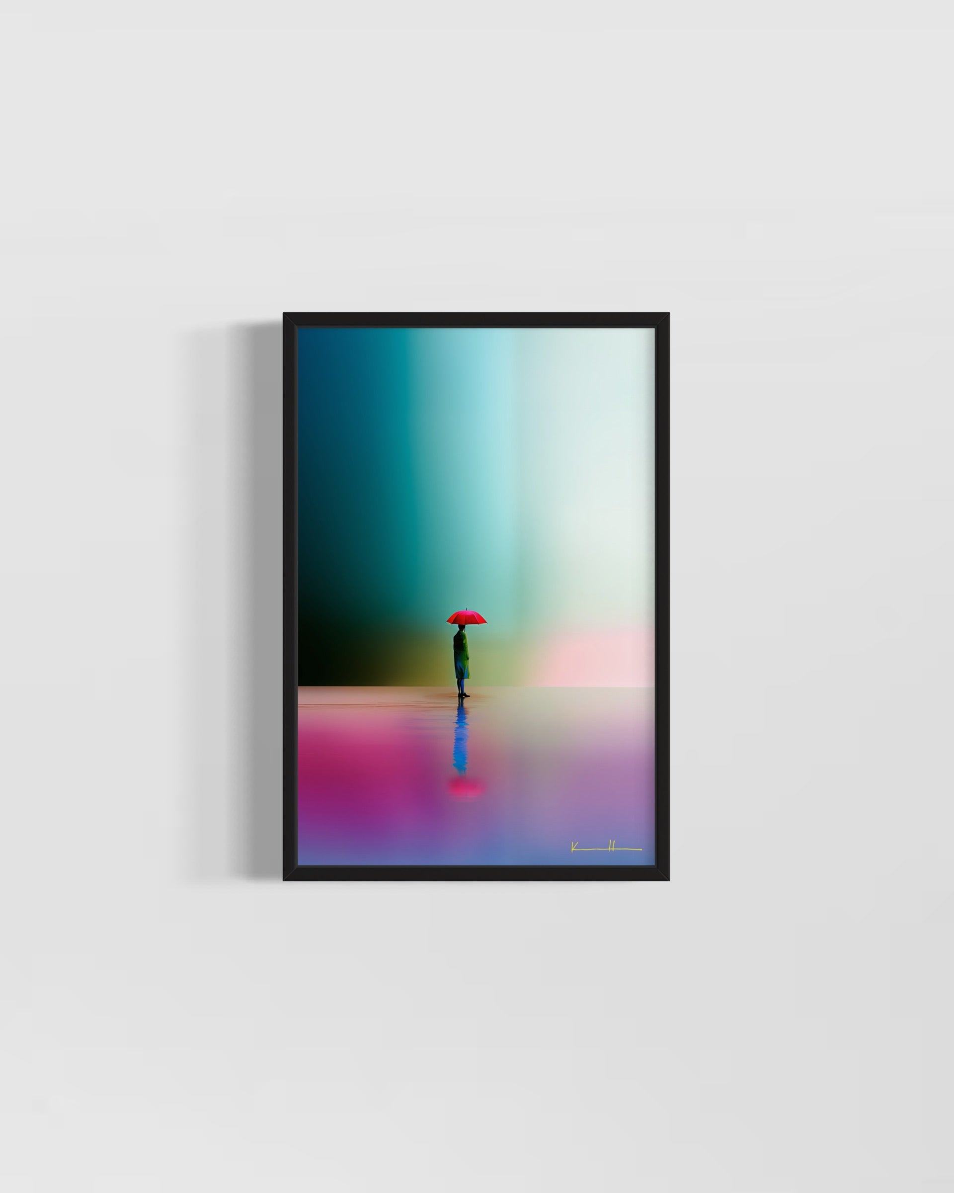 Atelier Kalle Hellzén Giclée 30cm x 45cm, 11.8inches x 17.7inches / Black Off Season | Limited Edition Fine Art Print