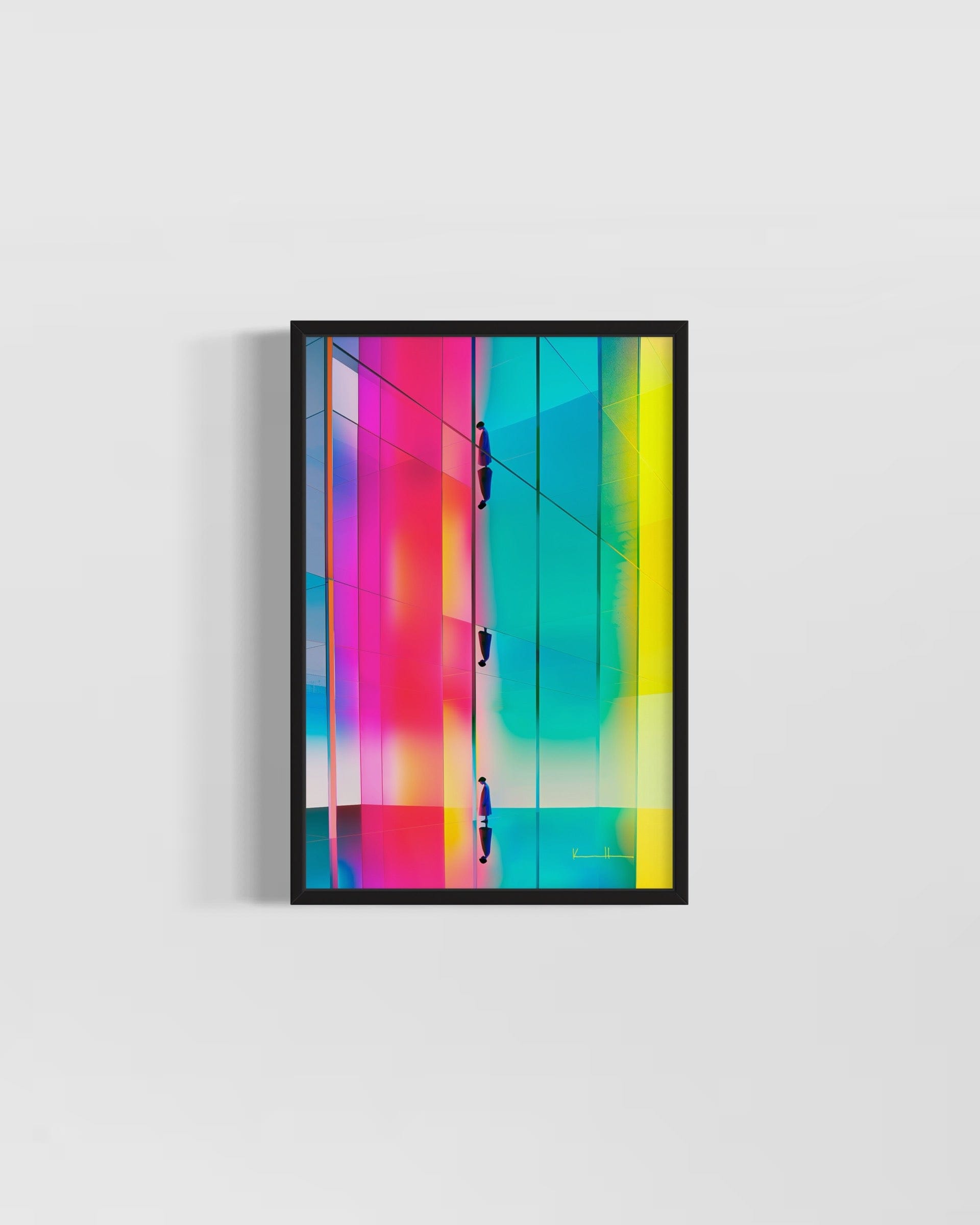 Atelier Kalle Hellzén Giclée 30cm x 45cm, 11.8inches x 17.7inches / Black Omnisun | Limited Edition Fine Art Print