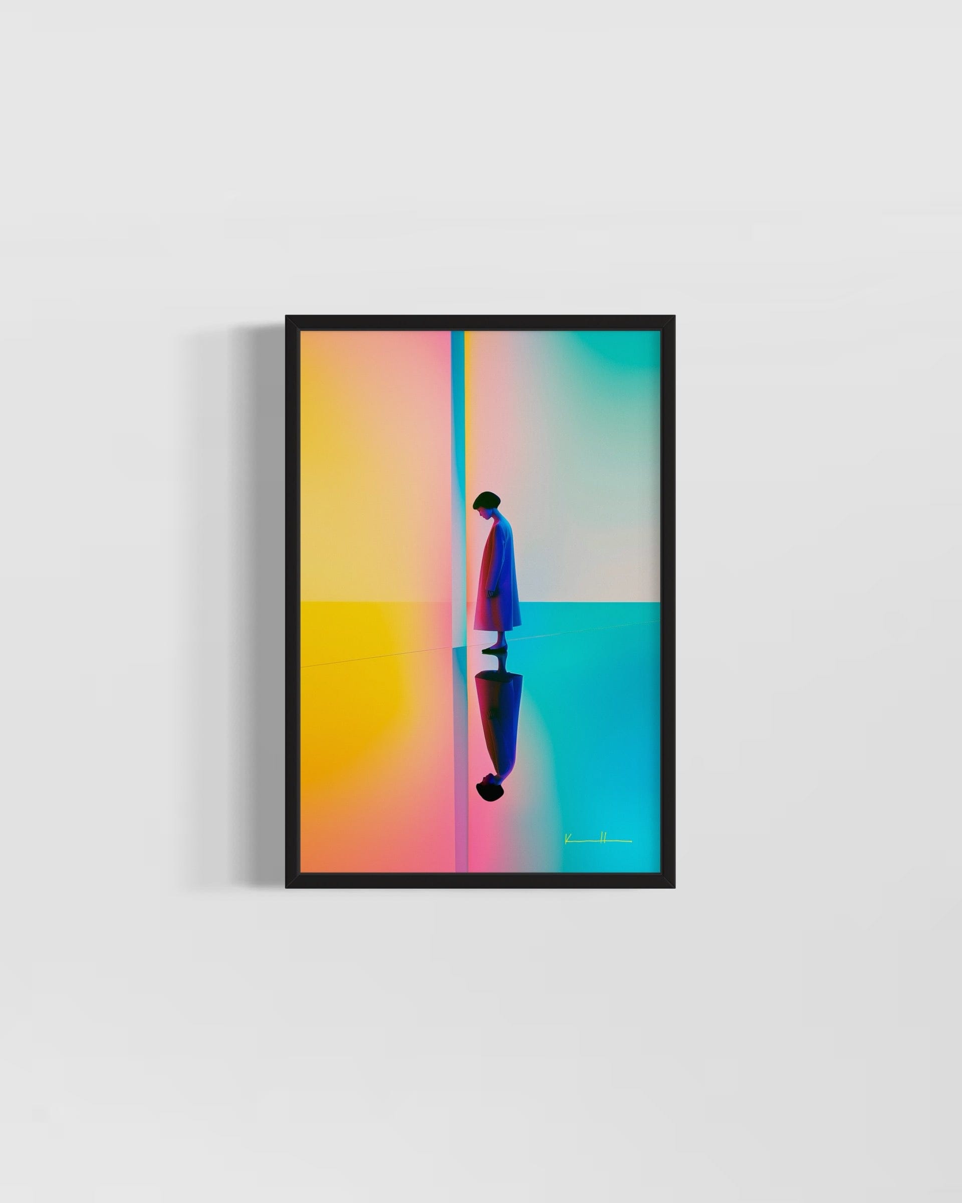 Atelier Kalle Hellzén Giclée 30cm x 45cm, 11.8inches x 17.7inches / Black Private Sun | Limited Edition Fine Art Print