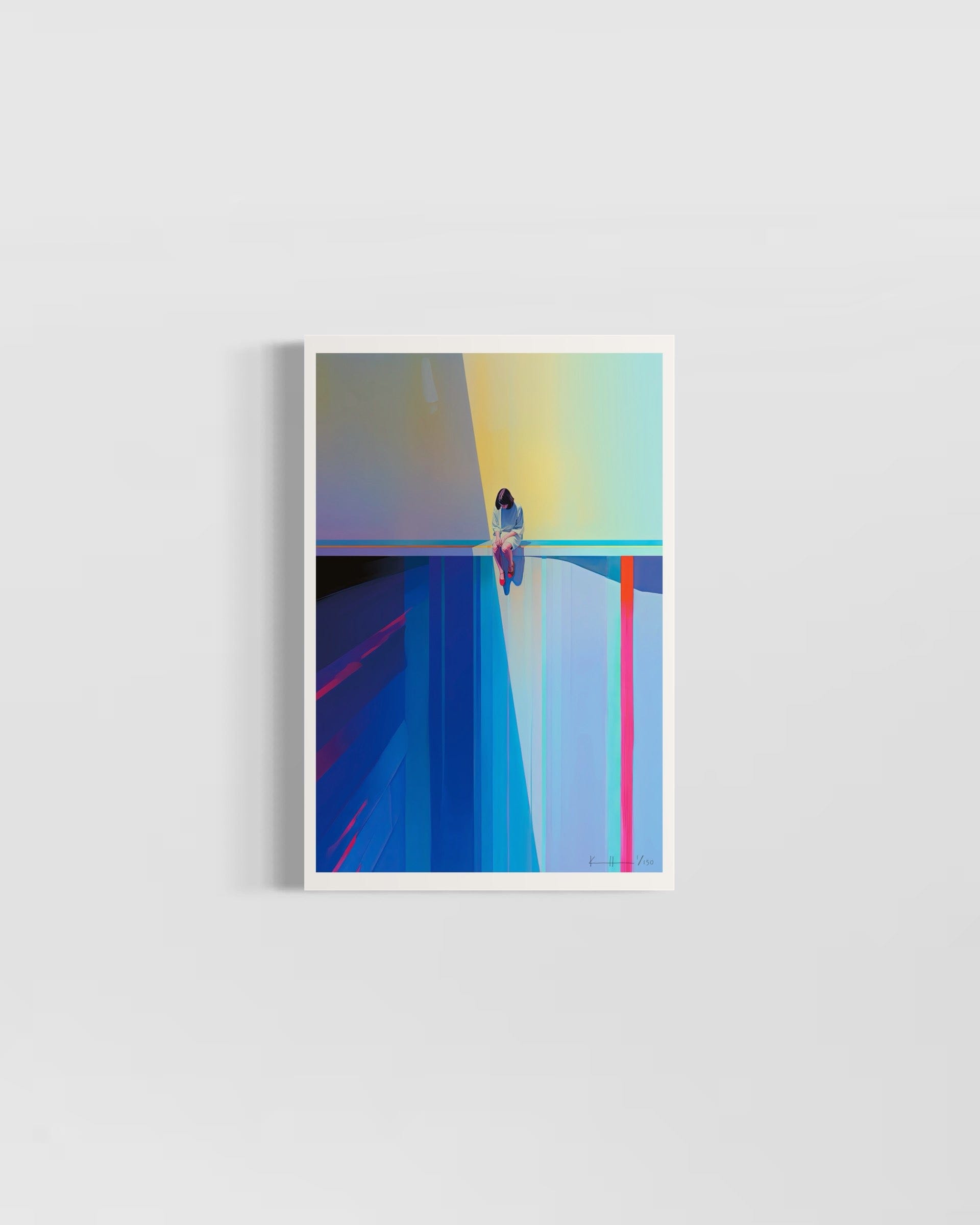 Atelier Kalle Hellzén Giclée 30cm x 45cm, 11.8inches x 17.7inches / Print only Bird | Limited Edition Fine Art Print