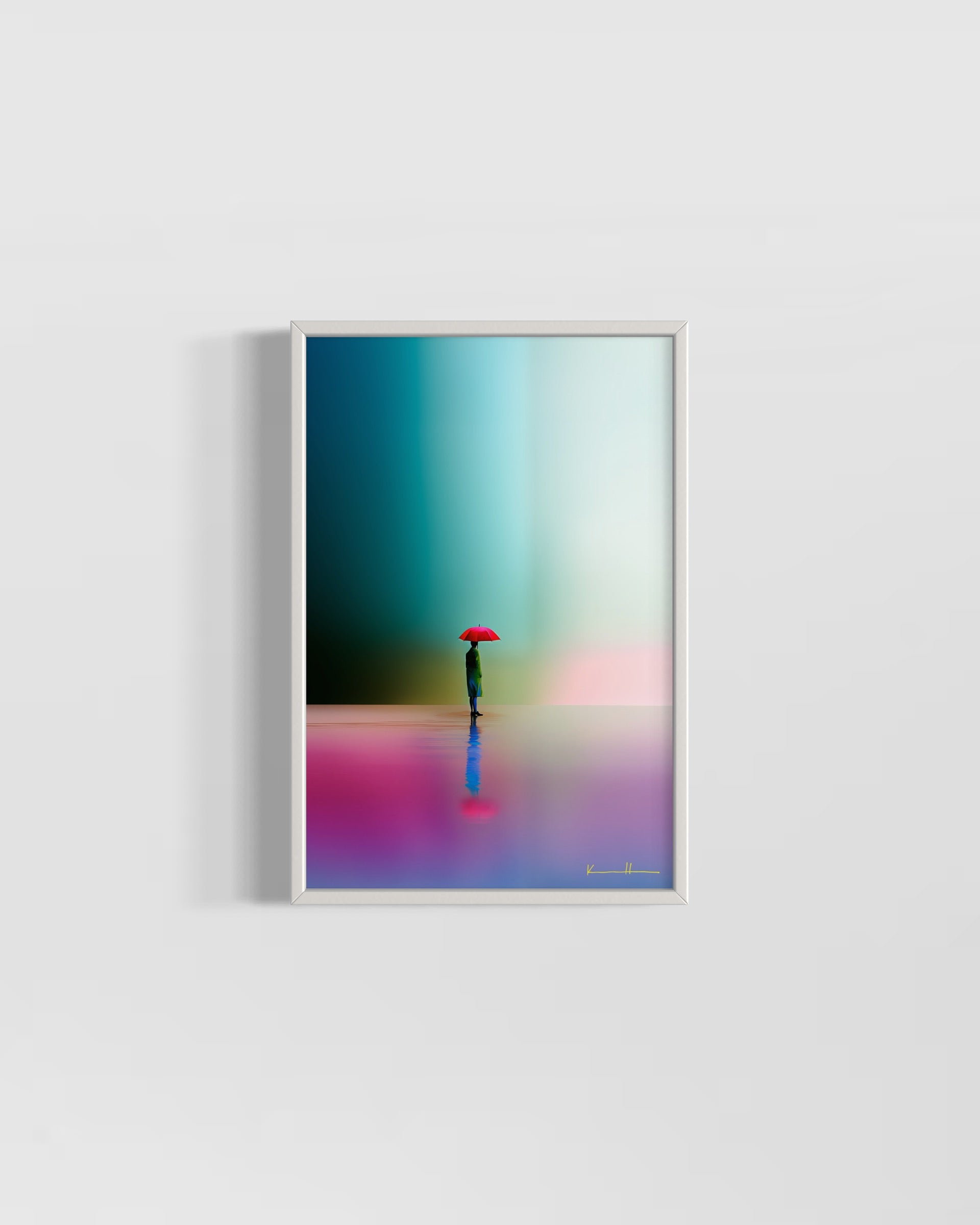 Atelier Kalle Hellzén Giclée 30cm x 45cm, 11.8inches x 17.7inches / White Off Season | Limited Edition Fine Art Print