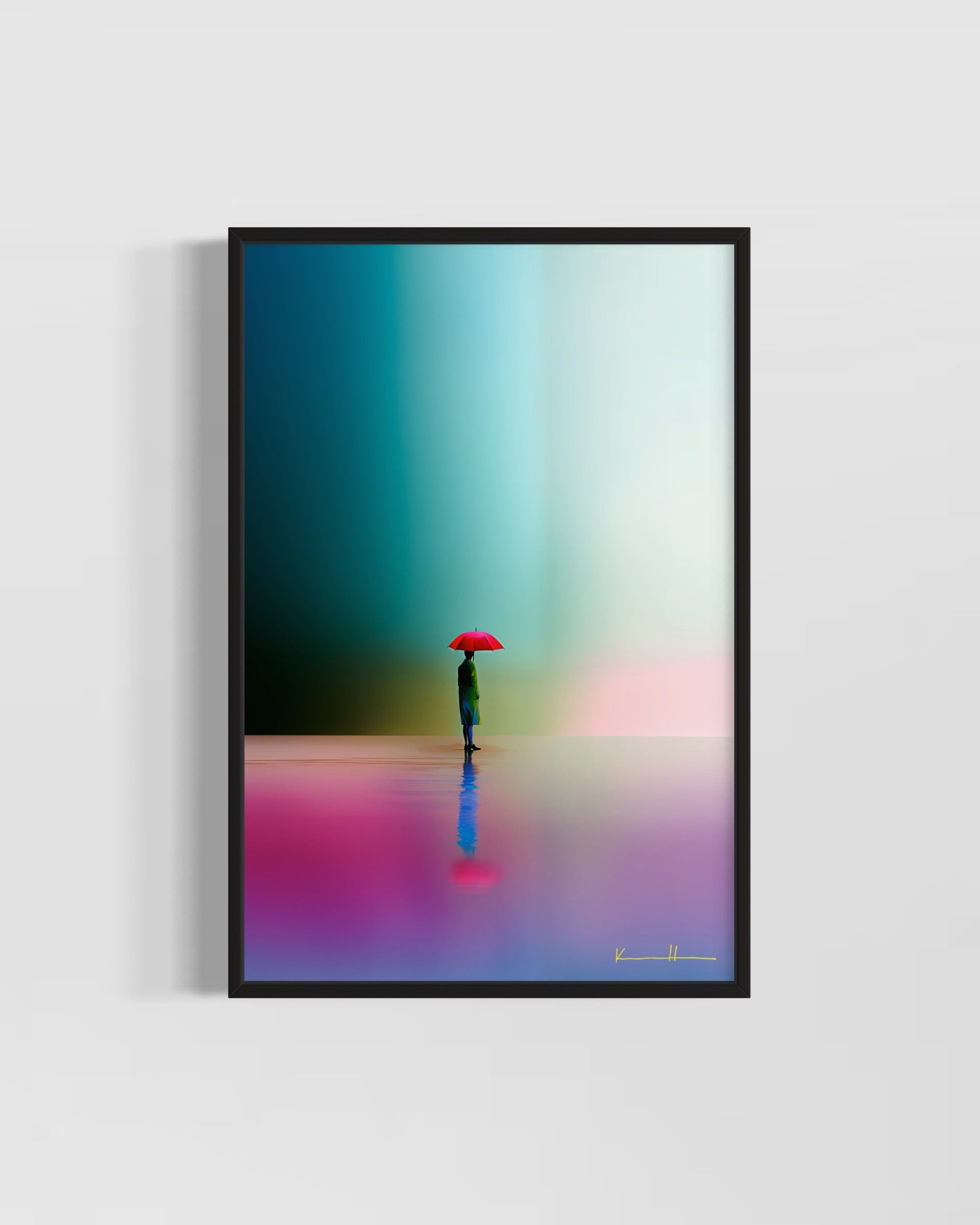 Atelier Kalle Hellzén Giclée 40cm x 60cm, 15.8inches x 23.6inches / Black Off Season | Limited Edition Fine Art Print