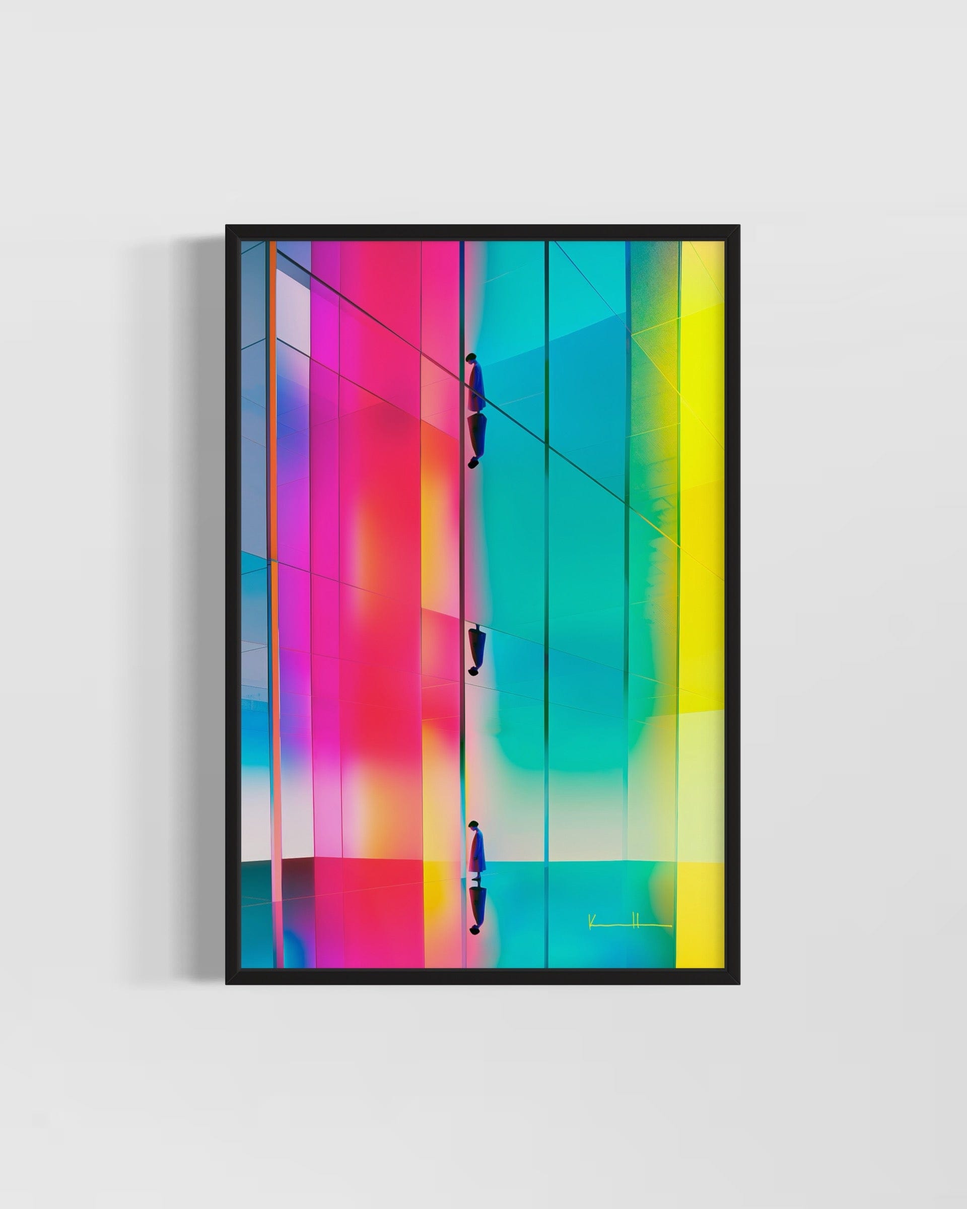 Atelier Kalle Hellzén Giclée 40cm x 60cm, 15.8inches x 23.6inches / Black Omnisun | Limited Edition Fine Art Print