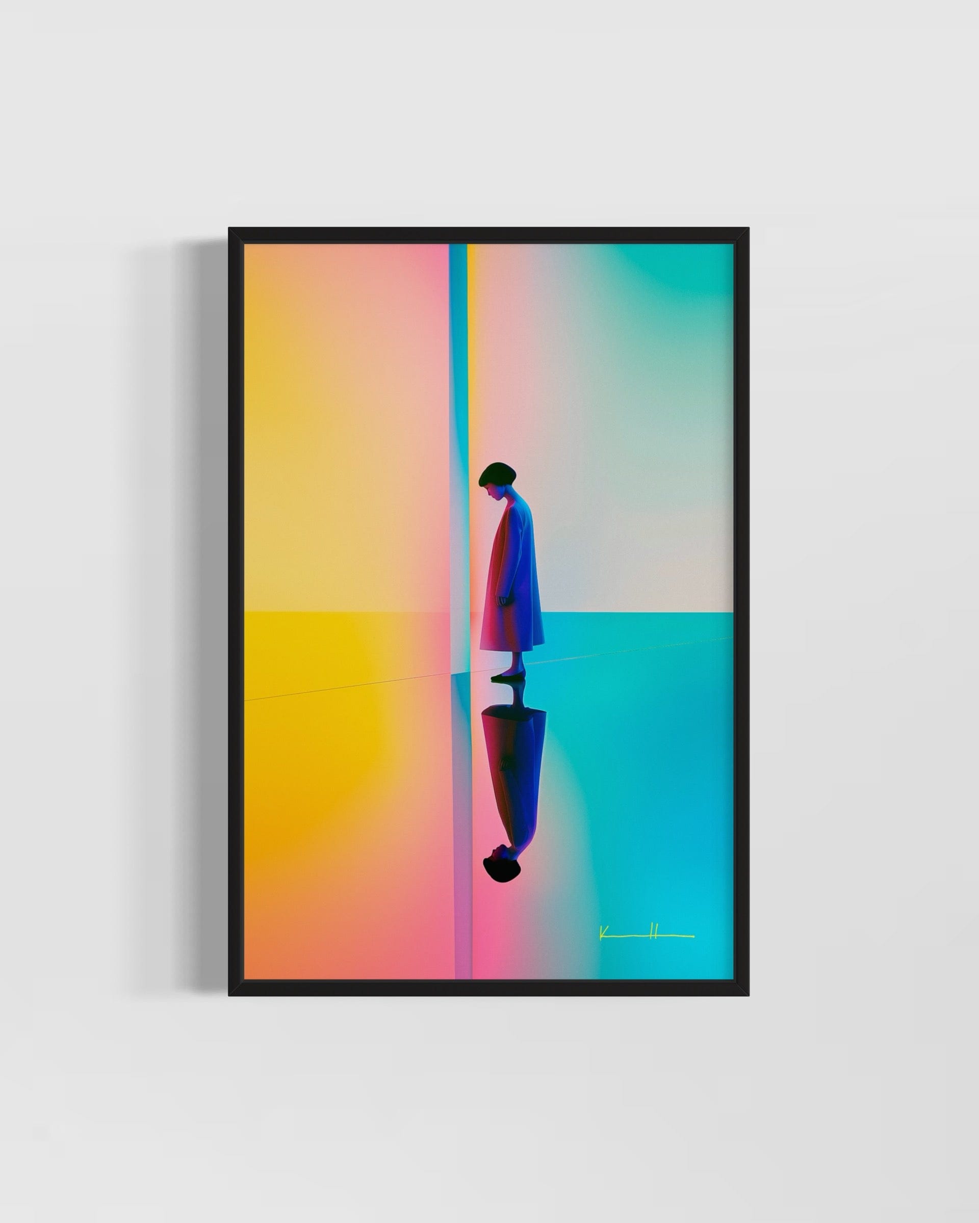 Atelier Kalle Hellzén Giclée 40cm x 60cm, 15.8inches x 23.6inches / Black Private Sun | Limited Edition Fine Art Print