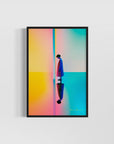 Atelier Kalle Hellzén Giclée 40cm x 60cm, 15.8inches x 23.6inches / Black Private Sun | Limited Edition Fine Art Print