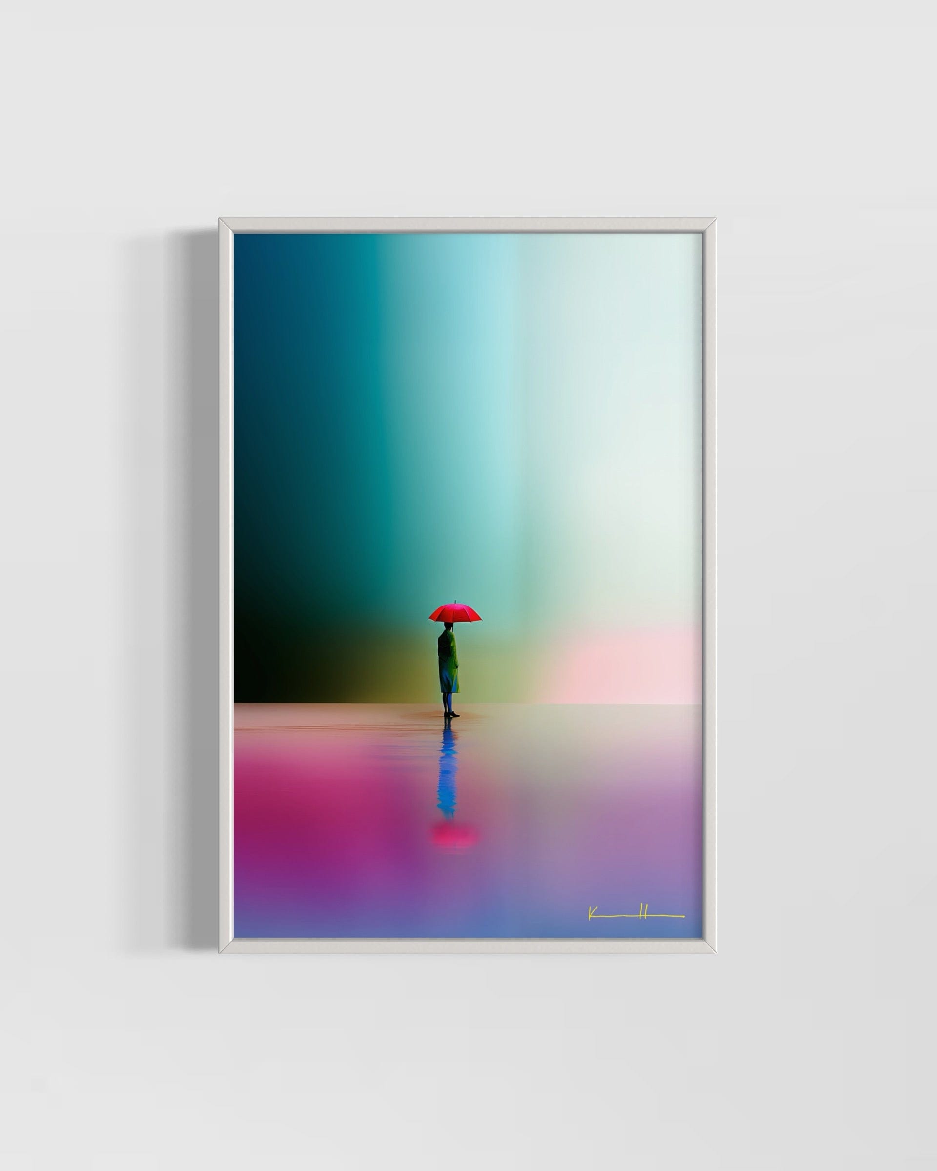 Atelier Kalle Hellzén Giclée 40cm x 60cm, 15.8inches x 23.6inches / White Off Season | Limited Edition Fine Art Print