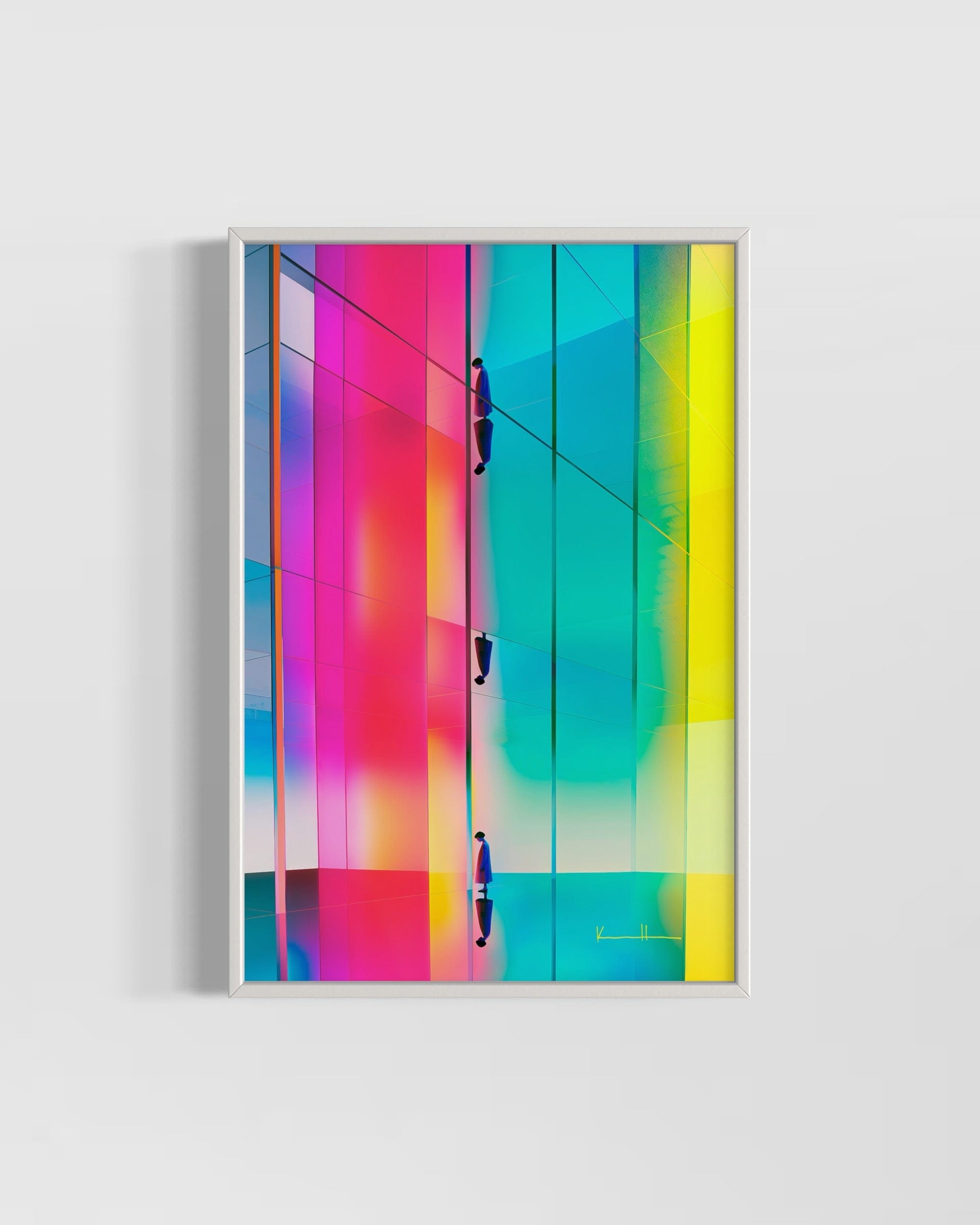 Atelier Kalle Hellzén Giclée 40cm x 60cm, 15.8inches x 23.6inches / White Omnisun | Limited Edition Fine Art Print