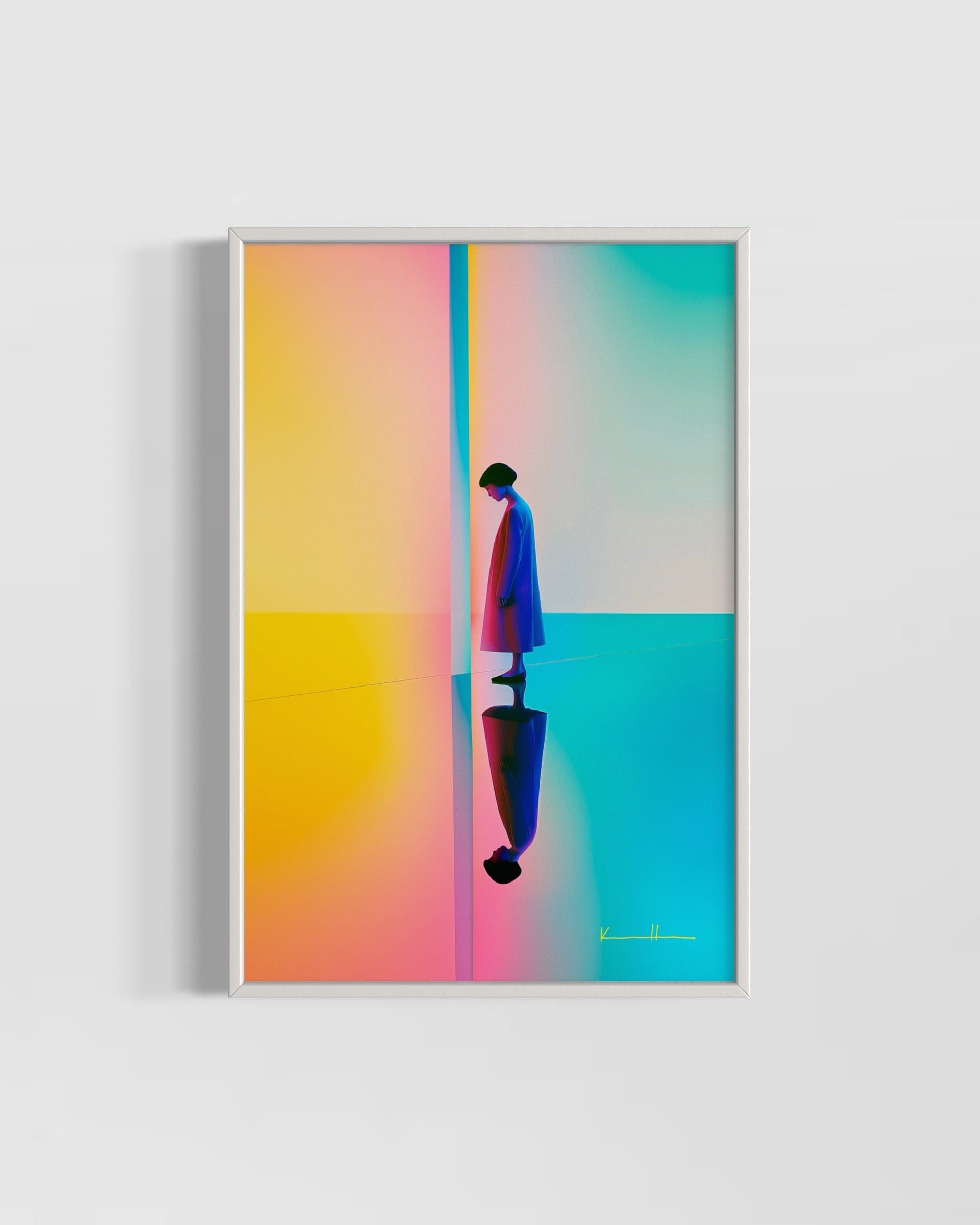 Atelier Kalle Hellzén Giclée 40cm x 60cm, 15.8inches x 23.6inches / White Private Sun | Limited Edition Fine Art Print