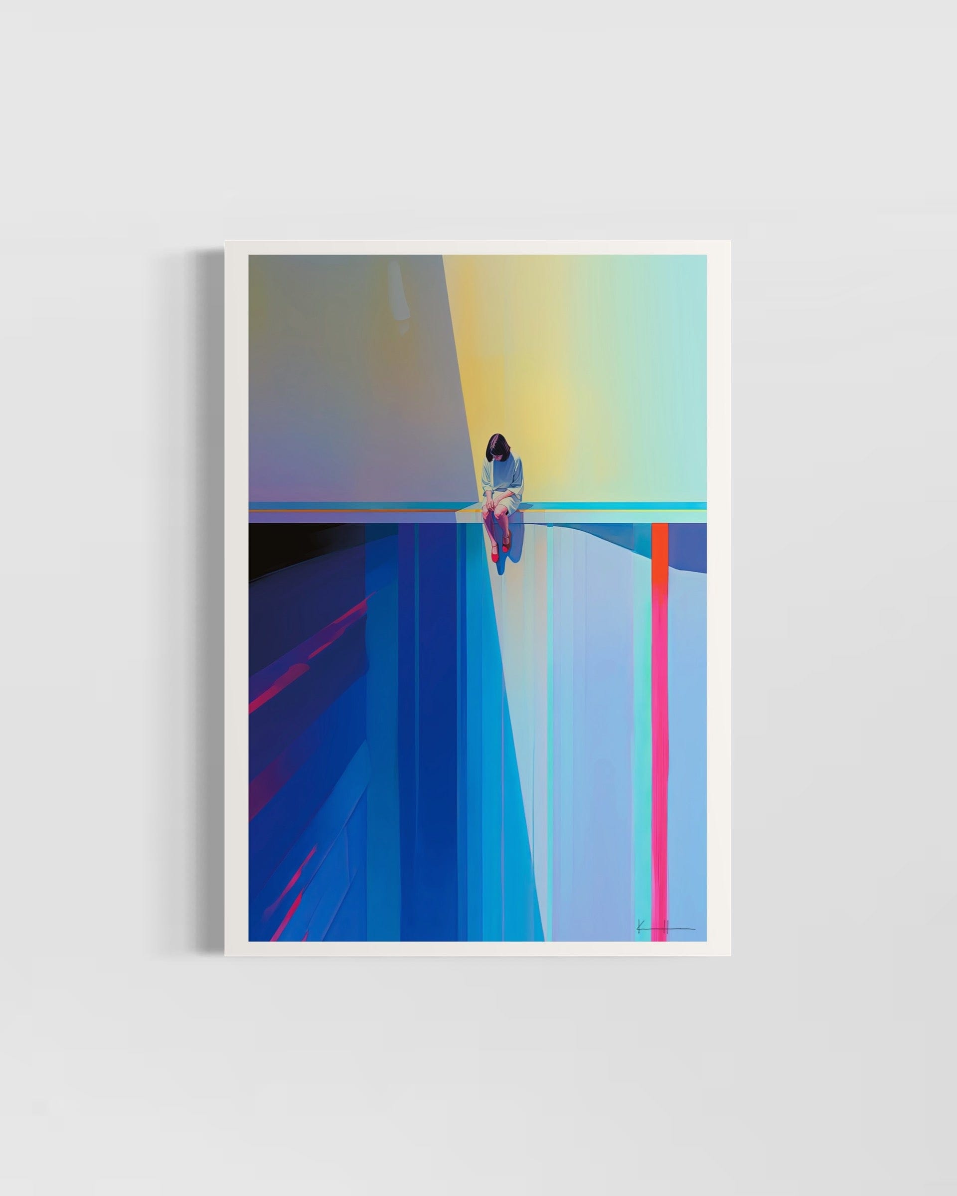 Atelier Kalle Hellzén Giclée 42cm x 59cm, 16.5inches x 23.4inches / Print only Bird | Limited Edition Fine Art Print