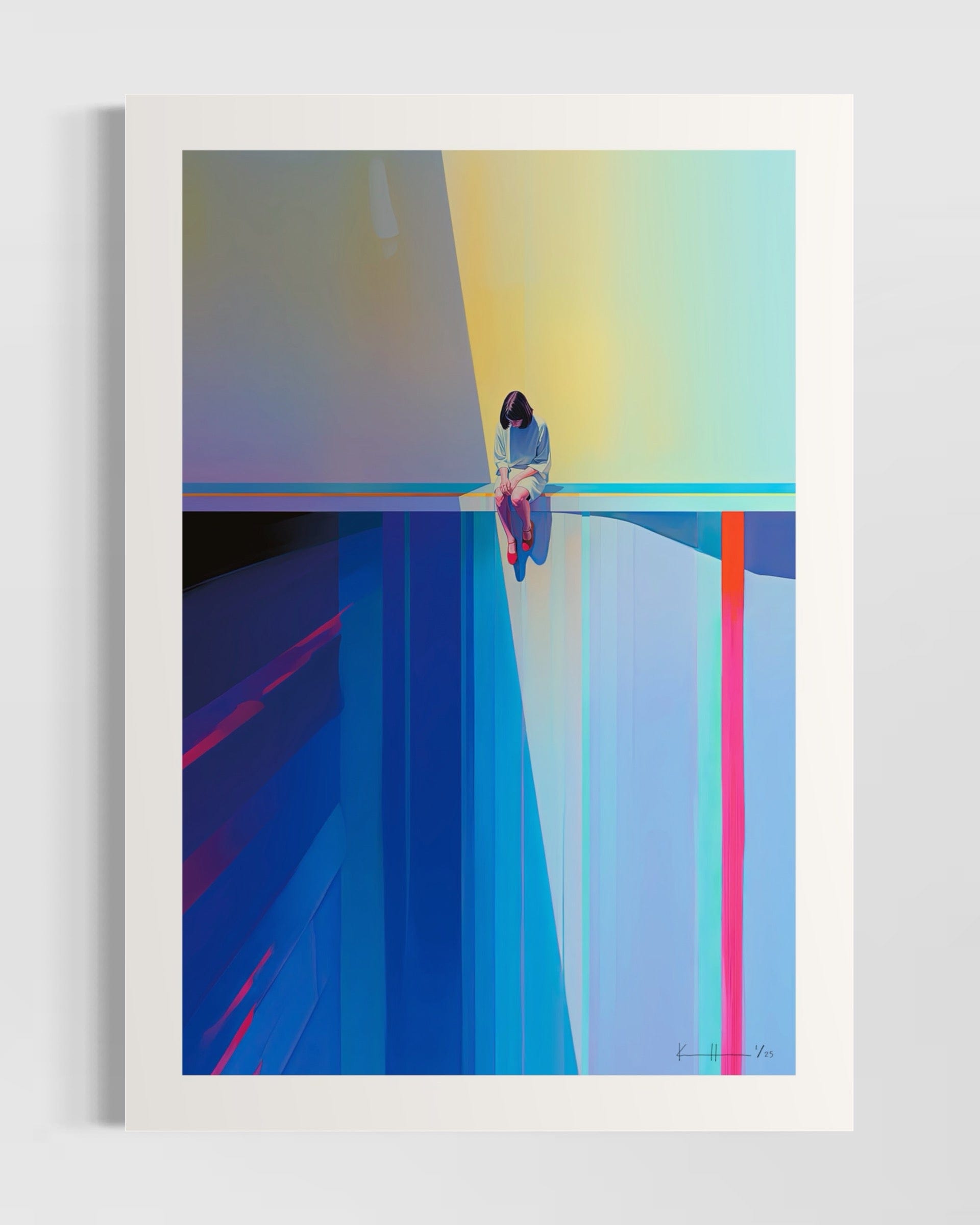 Atelier Kalle Hellzén Giclée 59cm x 84cm, 23.4inches x 33.1inches / Print only Bird | Limited Edition Fine Art Print