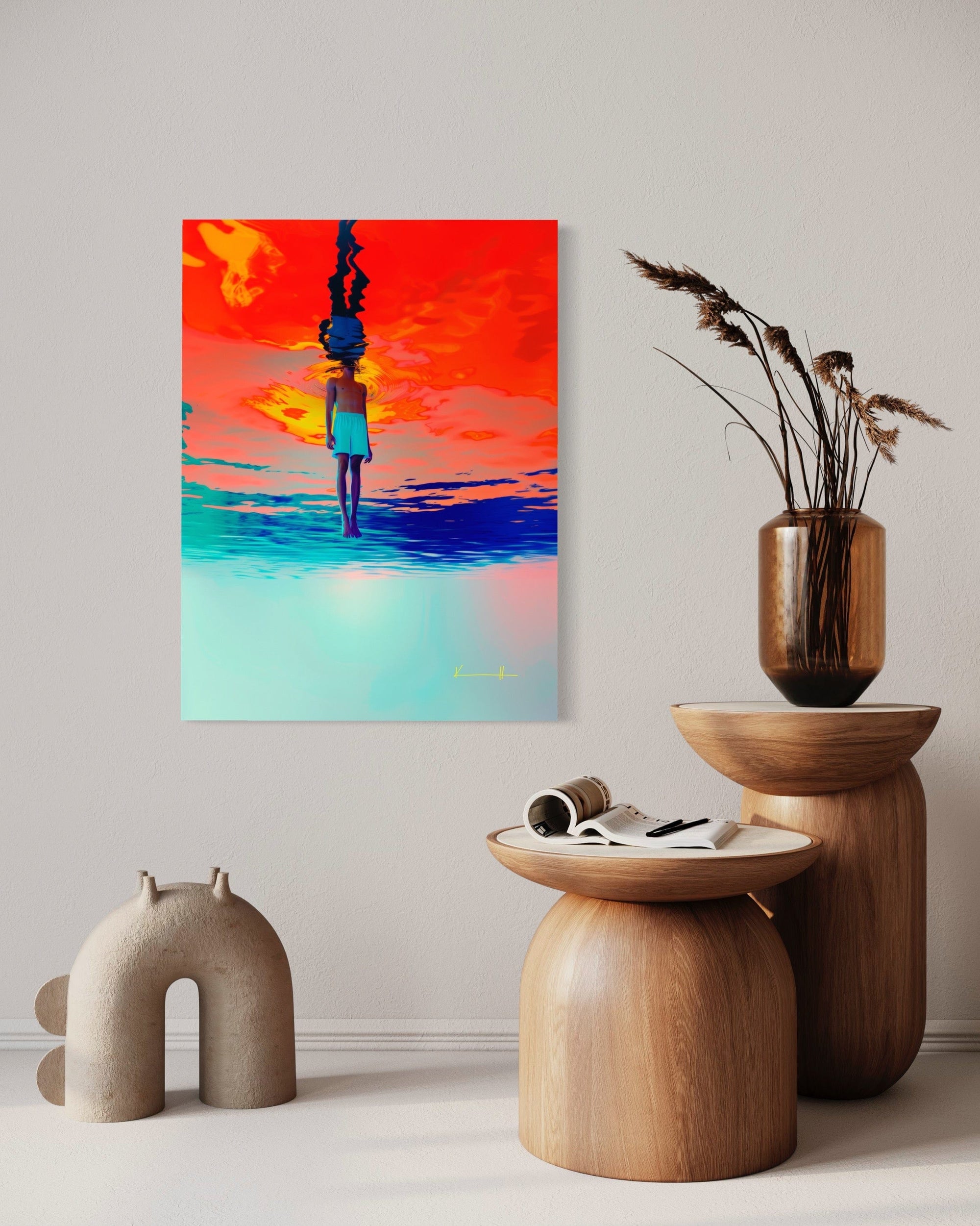 Atelier Kalle Hellzén Giclée 60cm x 80cm, 23.8inches x 31.5inches / Print only Air