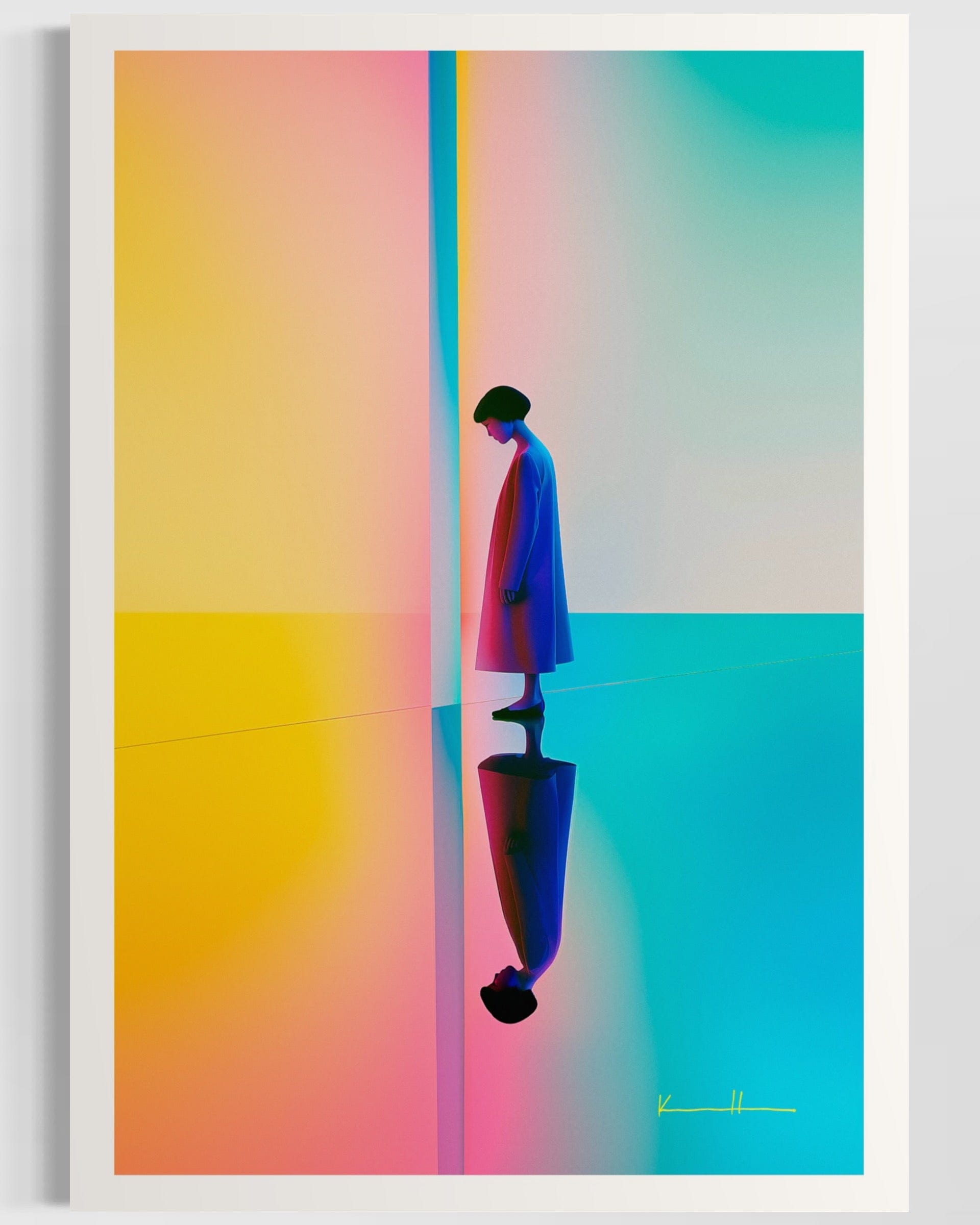 Atelier Kalle Hellzén Giclée 70cm x 100cm, 27.6inches x 39.4inches / Print only Private Sun | Limited Edition Fine Art Print