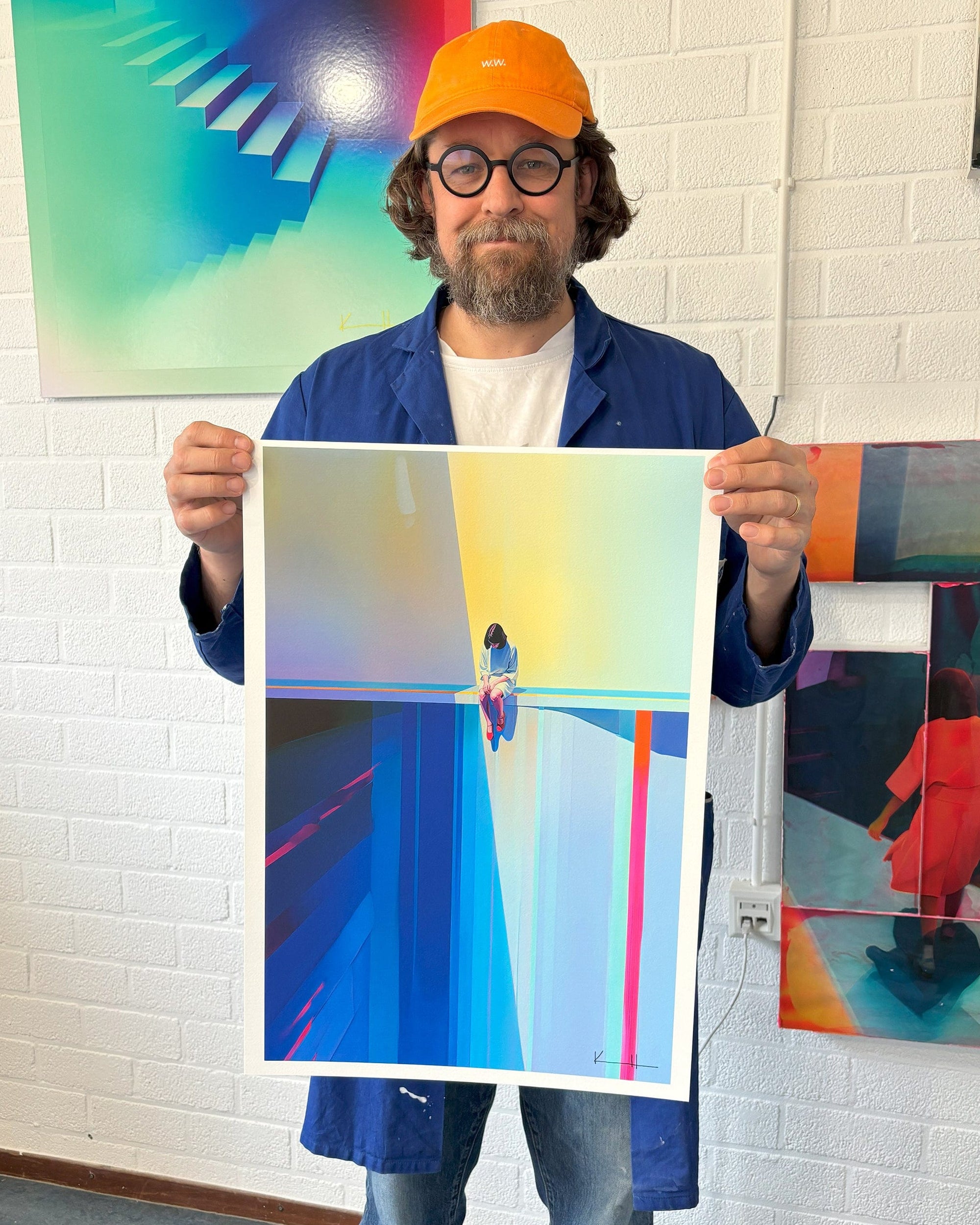 Atelier Kalle Hellzén Giclée Bird | Limited Edition Fine Art Print