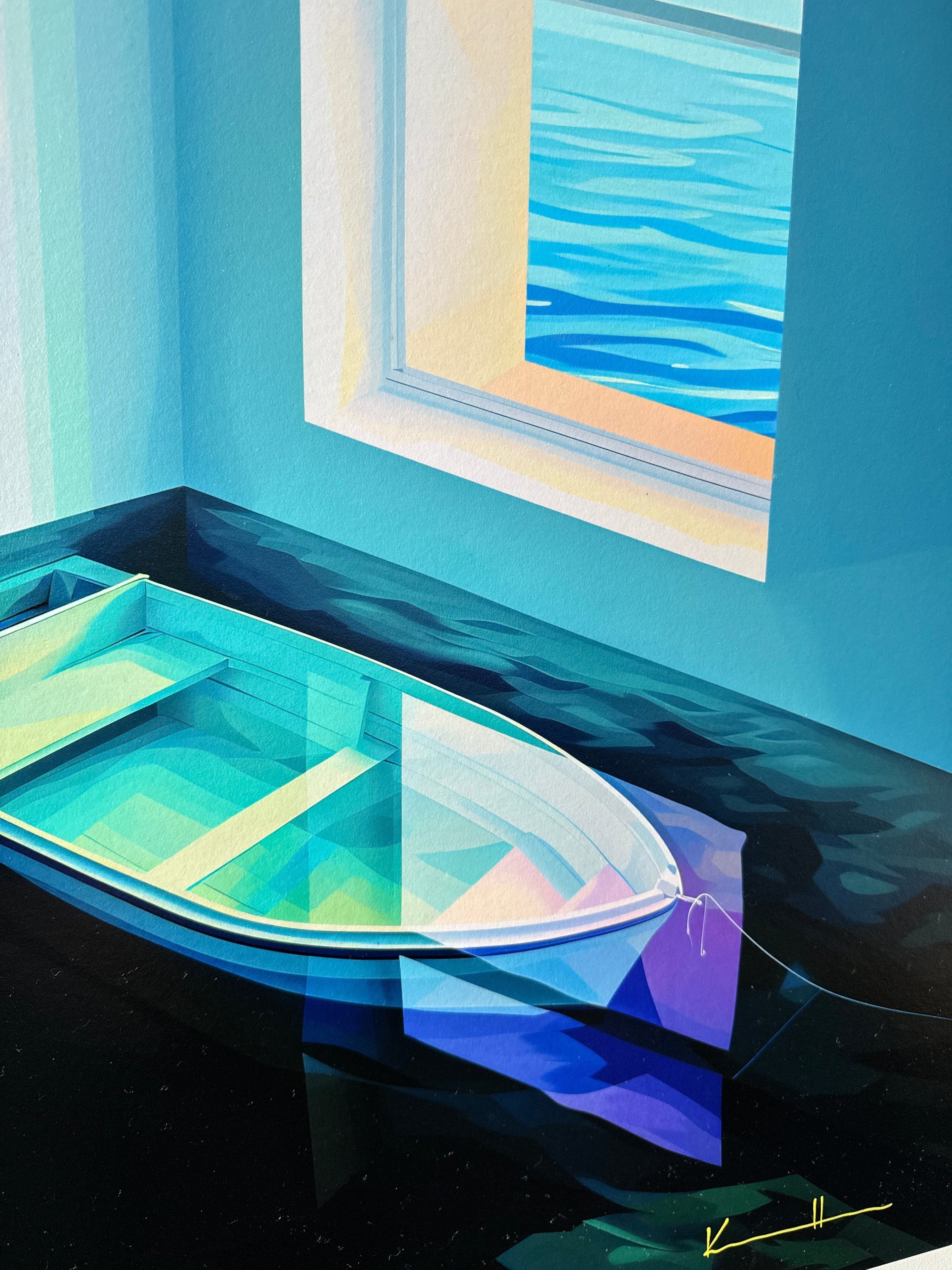 Atelier Kalle Hellzén Giclée Escape