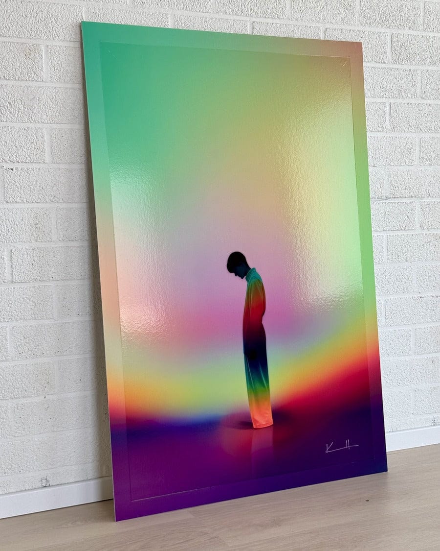 Atelier Kalle Hellzén Giclée Hand-Embellished - 31.5″ × 47.25″ / 80 cm × 120 cm / Dibond w. Aluminum Subframe Ray | Hand-Embellished Unique