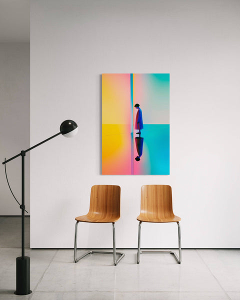 Atelier Kalle Hellzén Giclée Hand-Embellished - 80cm x 120cm, 31.5 inches x 47.25inches / Aluminium Mount Private Sun | Hand-Embellished Unique