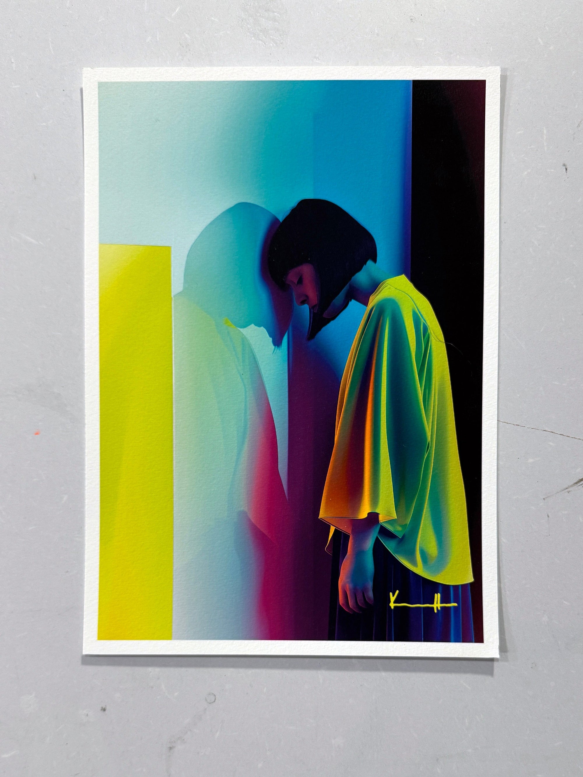 Atelier Kalle Hellzén Giclée Step Back to Forward | Open Edition Art Print OLD