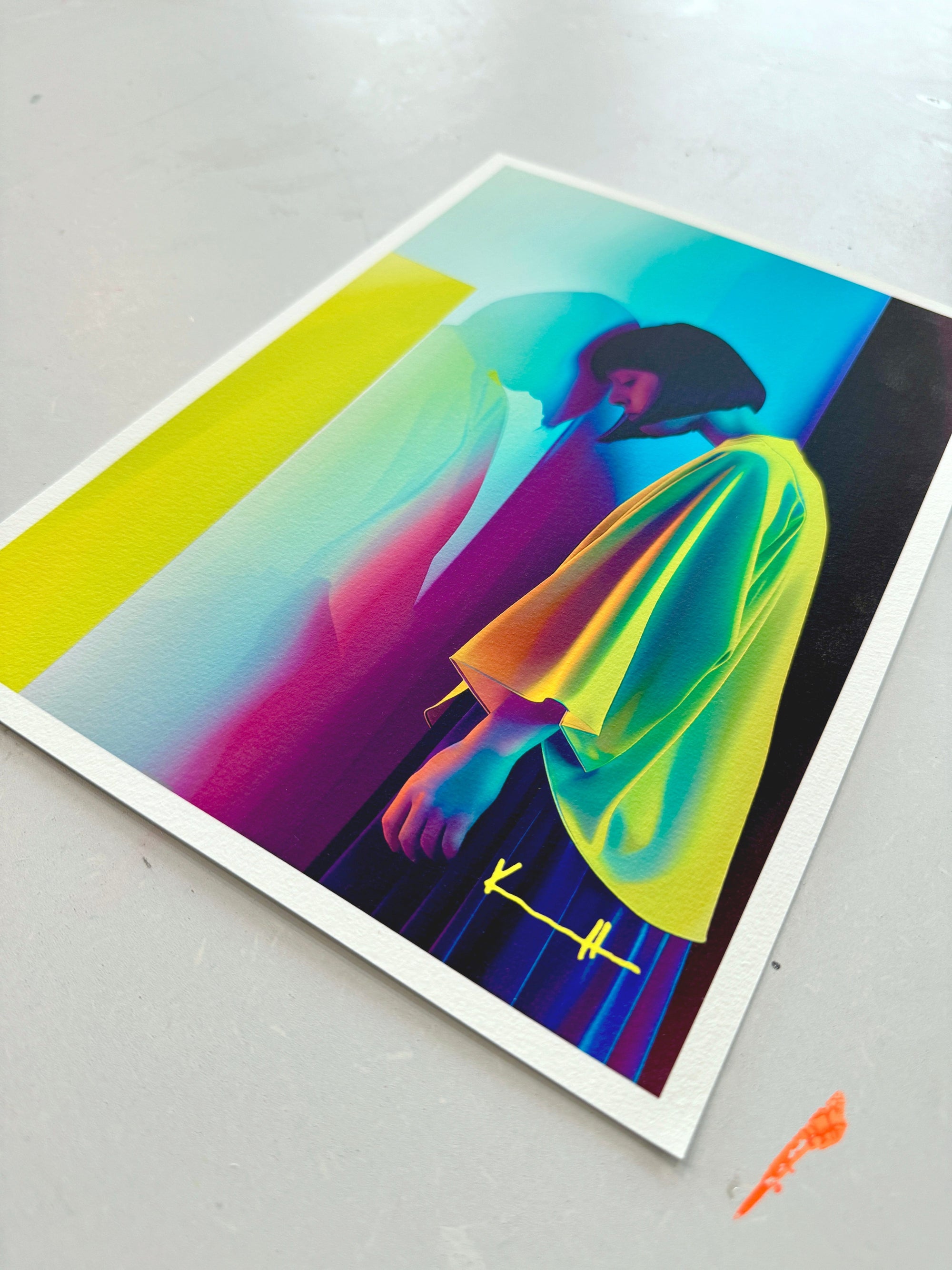 Atelier Kalle Hellzén Giclée Step Back to Forward | Open Edition Art Print OLD