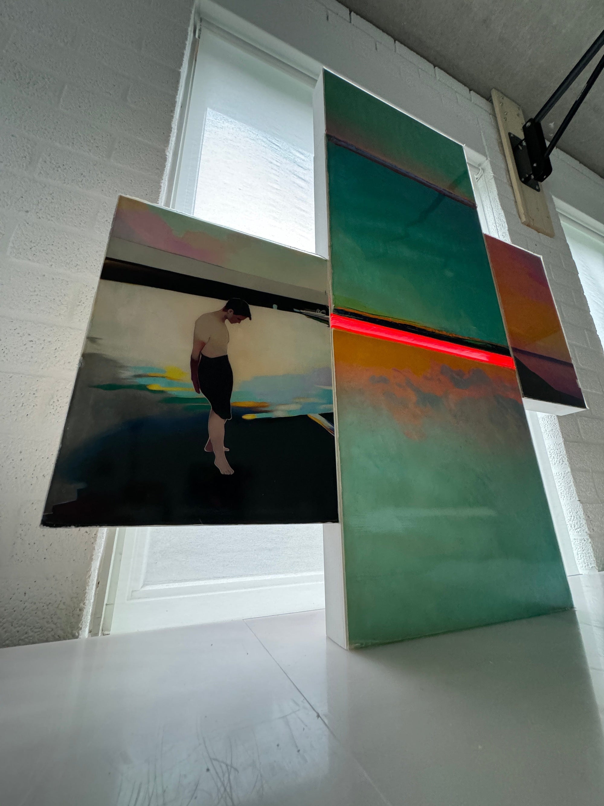 Atelier Kalle Hellzén Original Artwork At the Centre of Everything | Monotype Original Artwork