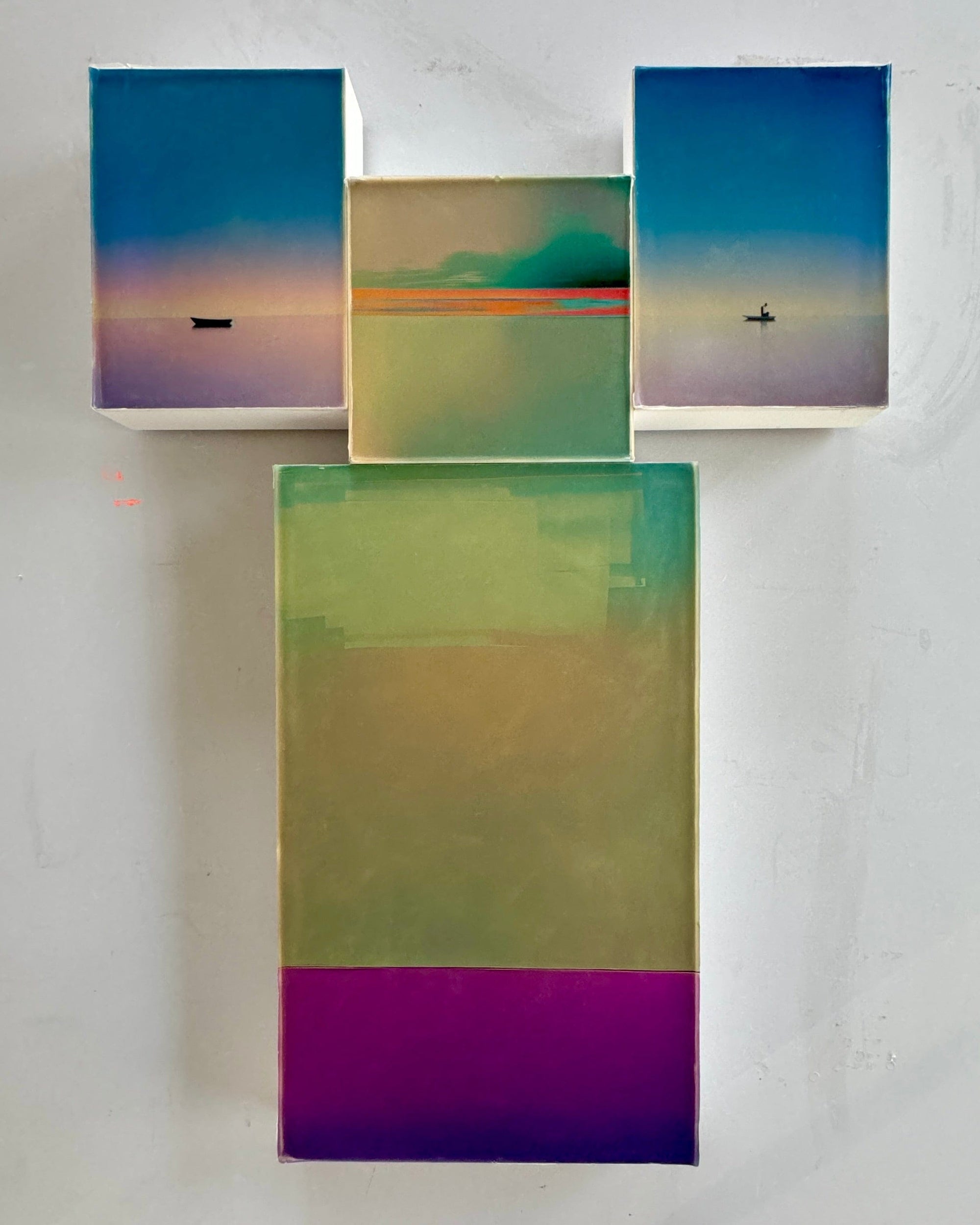 Atelier Kalle Hellzén Original Artwork Row | Monotype Original Artwork