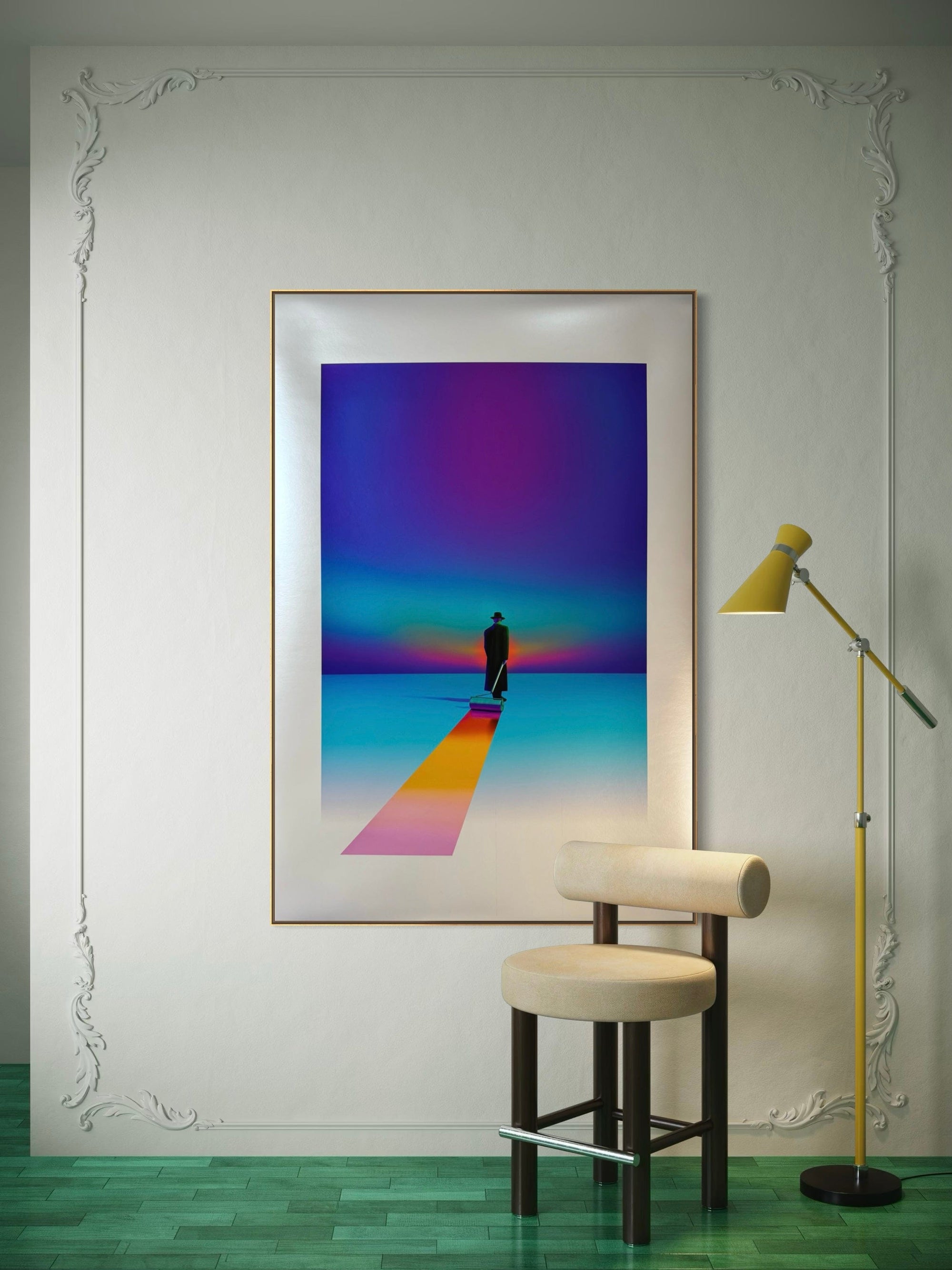 Atelier Kalle Hellzén Timed Limited Edition Scale IV - 44" × 66" (112 × 168 cm) Operator