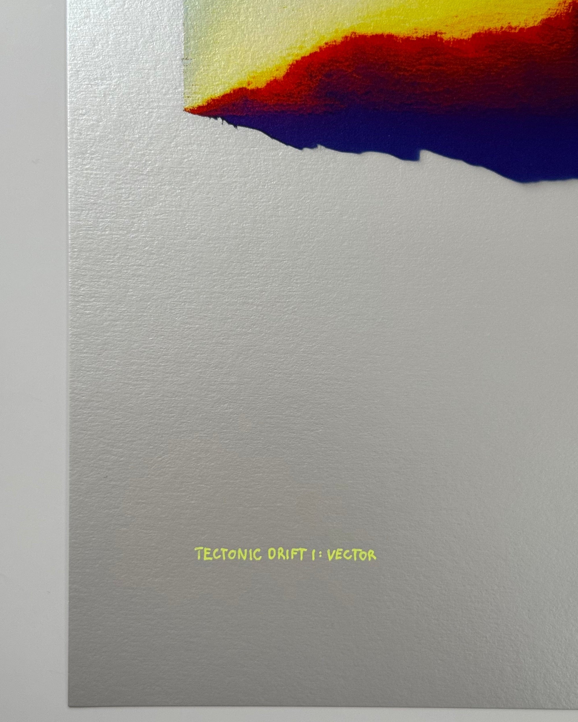 Atelier Kalle Hellzén Timed Limited Edition Tectonic Drift I: Vector