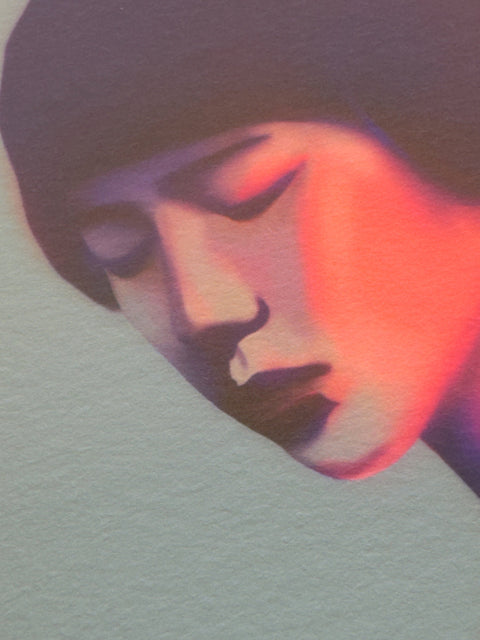 Becoming, detail of the face