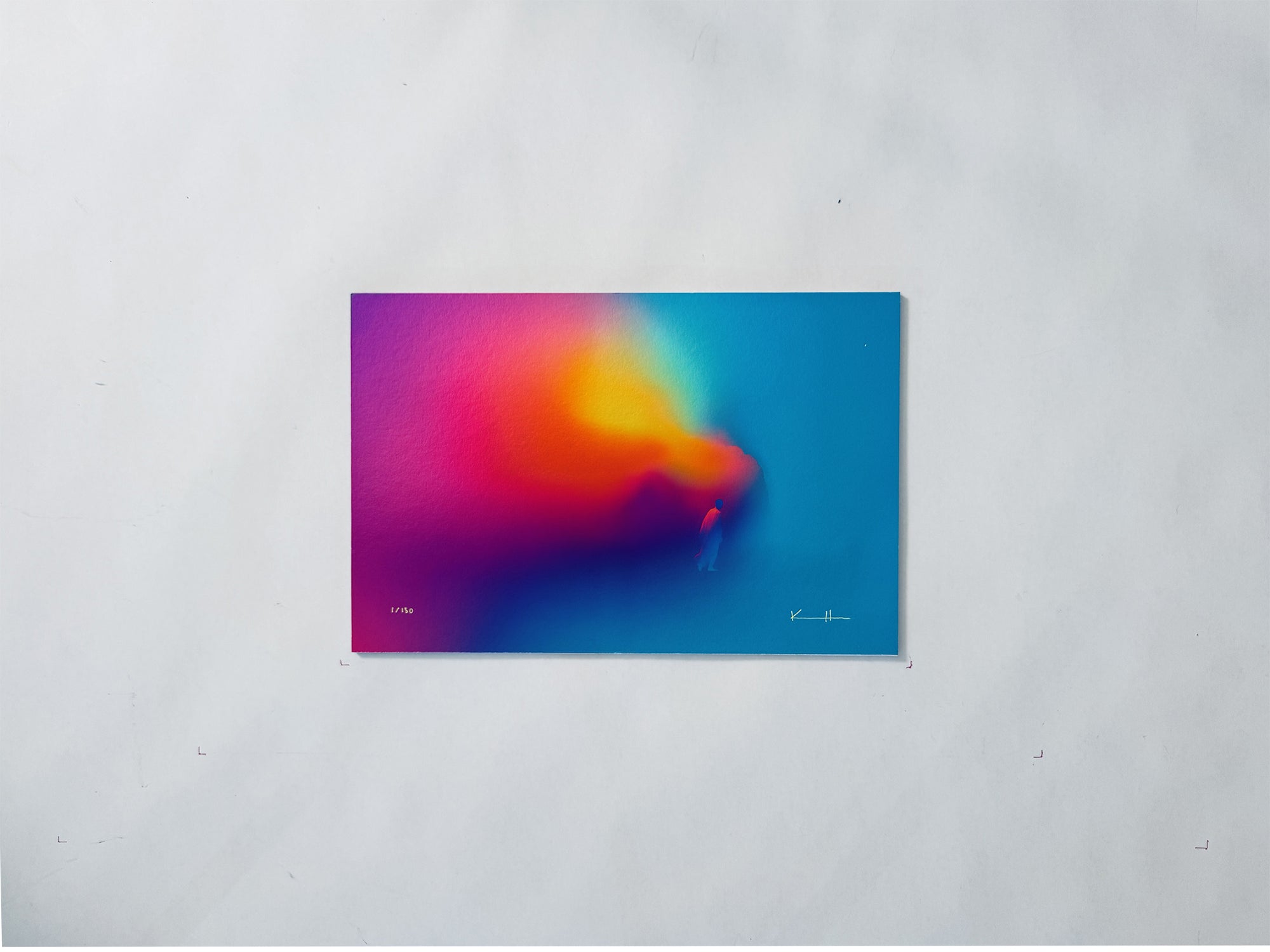 The Corner, Scale 0 Print-only - print of The Relief of Becoming Small