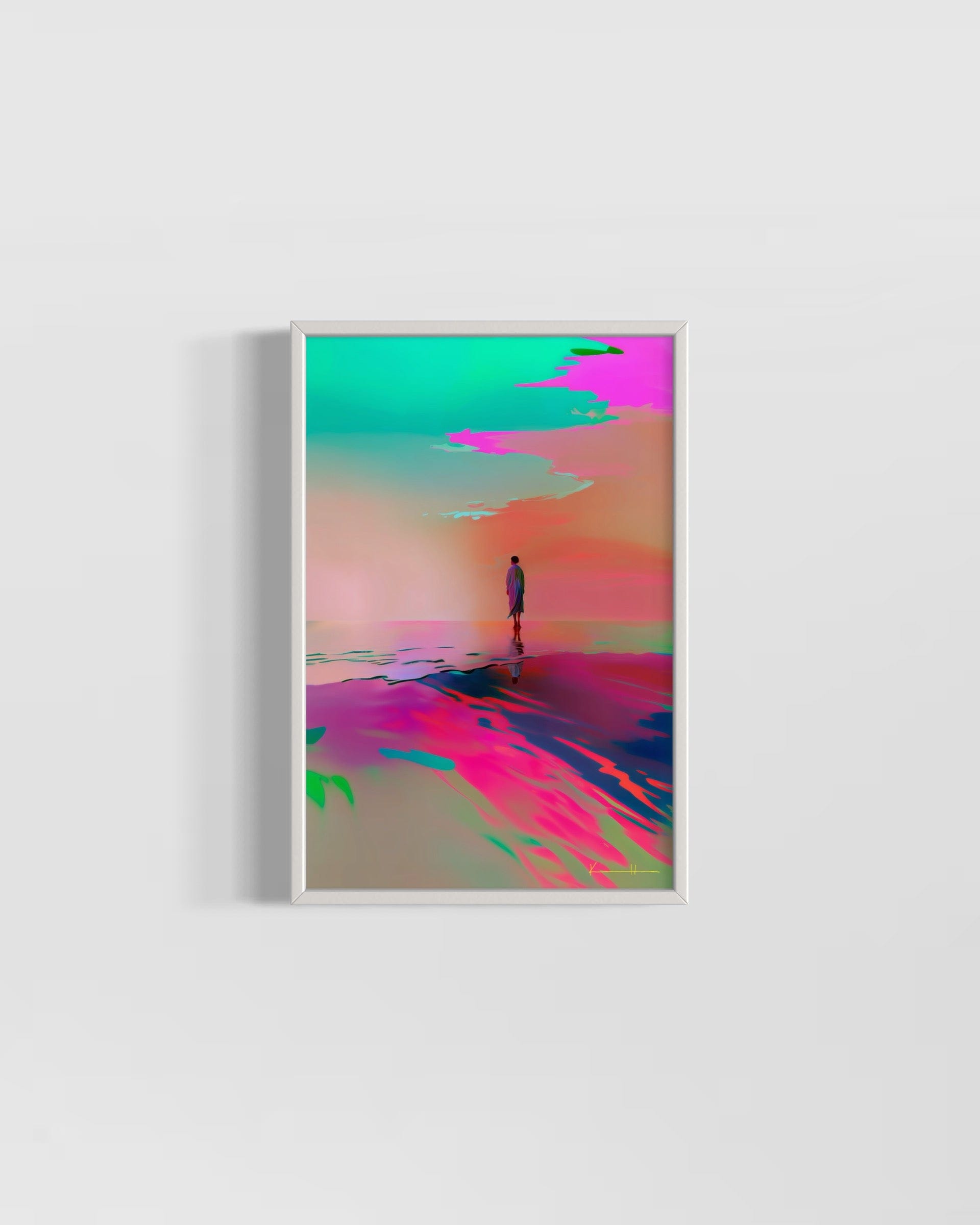 Kalle Hellzén Giclée 30cm x 45cm, 11.8inches x 17.7inches / White Golden Hour | Limited Edition Fine Art Print
