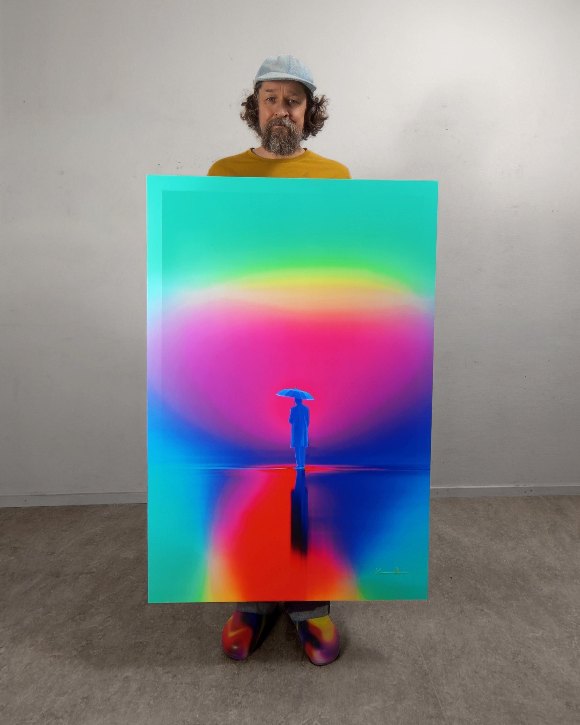 Kalle Hellzén Giclée 80cm x 120cm, 31.5inches x 47inches / Dibond w. Aluminum Subframe Alt Season